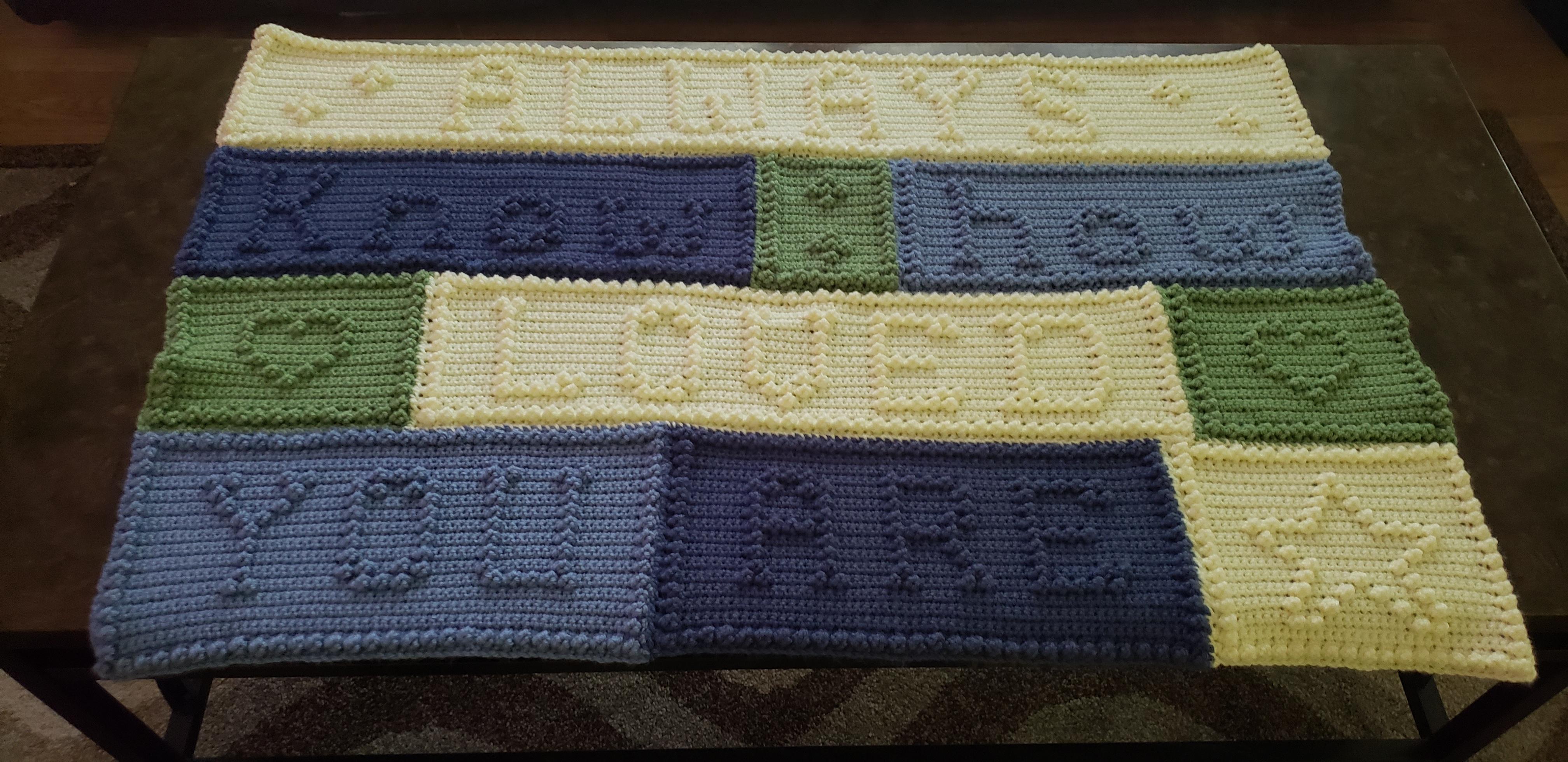 Twinkle Twinkle Little Star Blanket WIP Twinkle Twinkle little star blanket for my nephew crochet