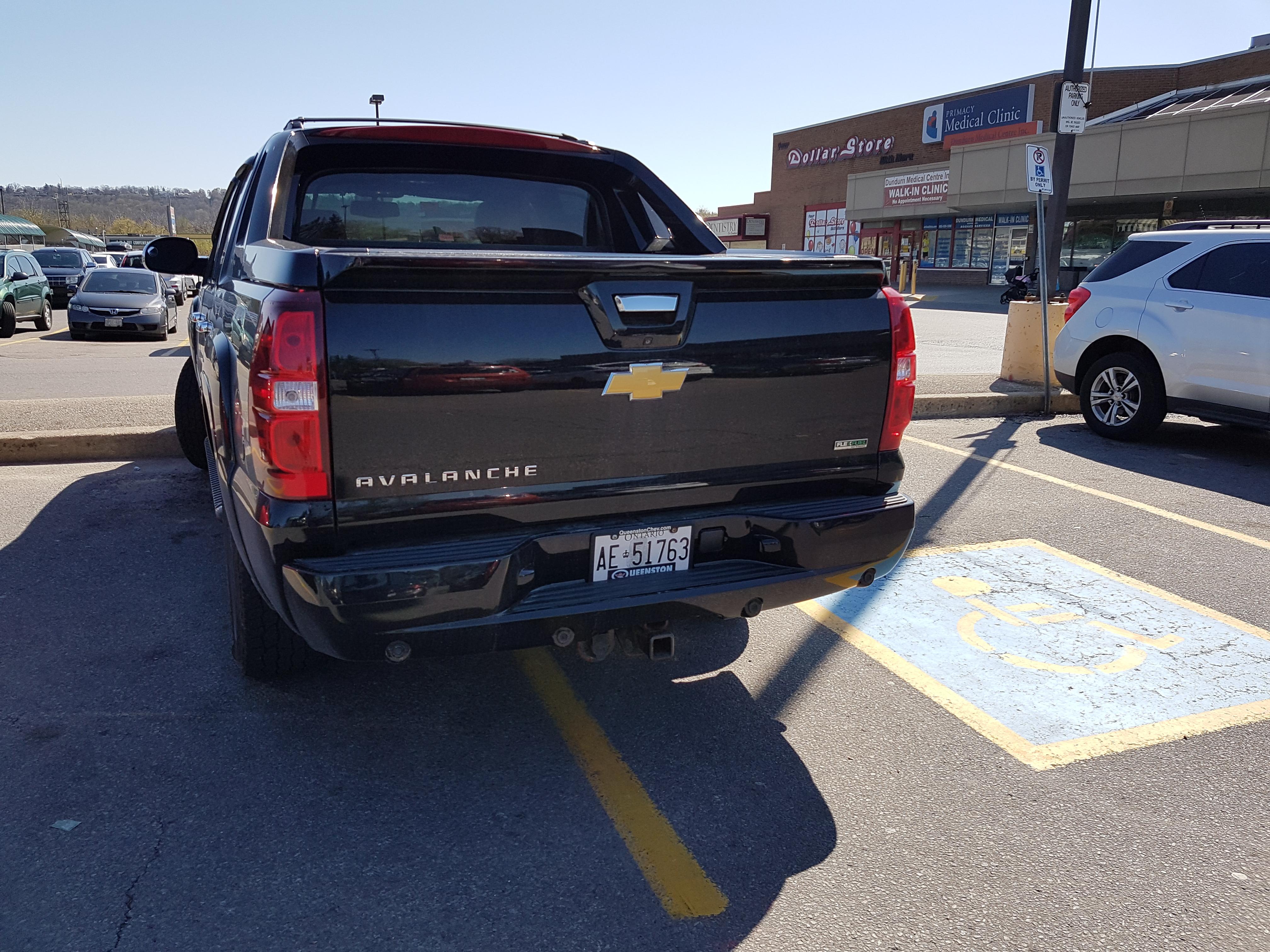 Excellent parking job at Fortino's Dundurn r/Hamilton