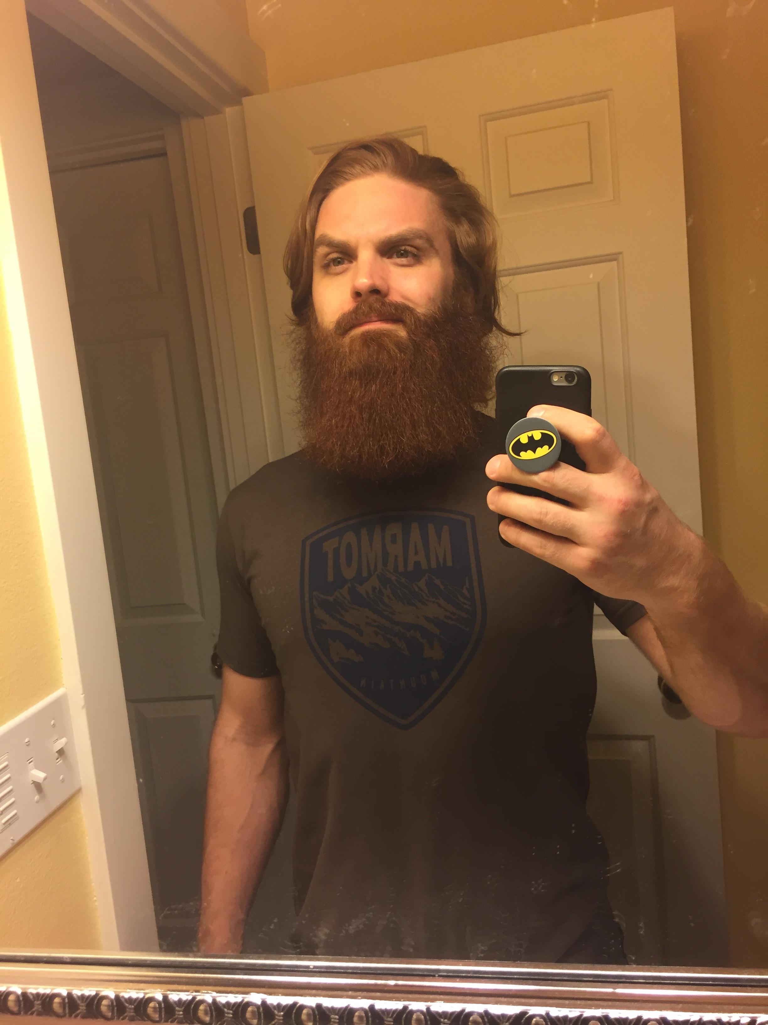 Am I too late for the ginger beard train? r/beards