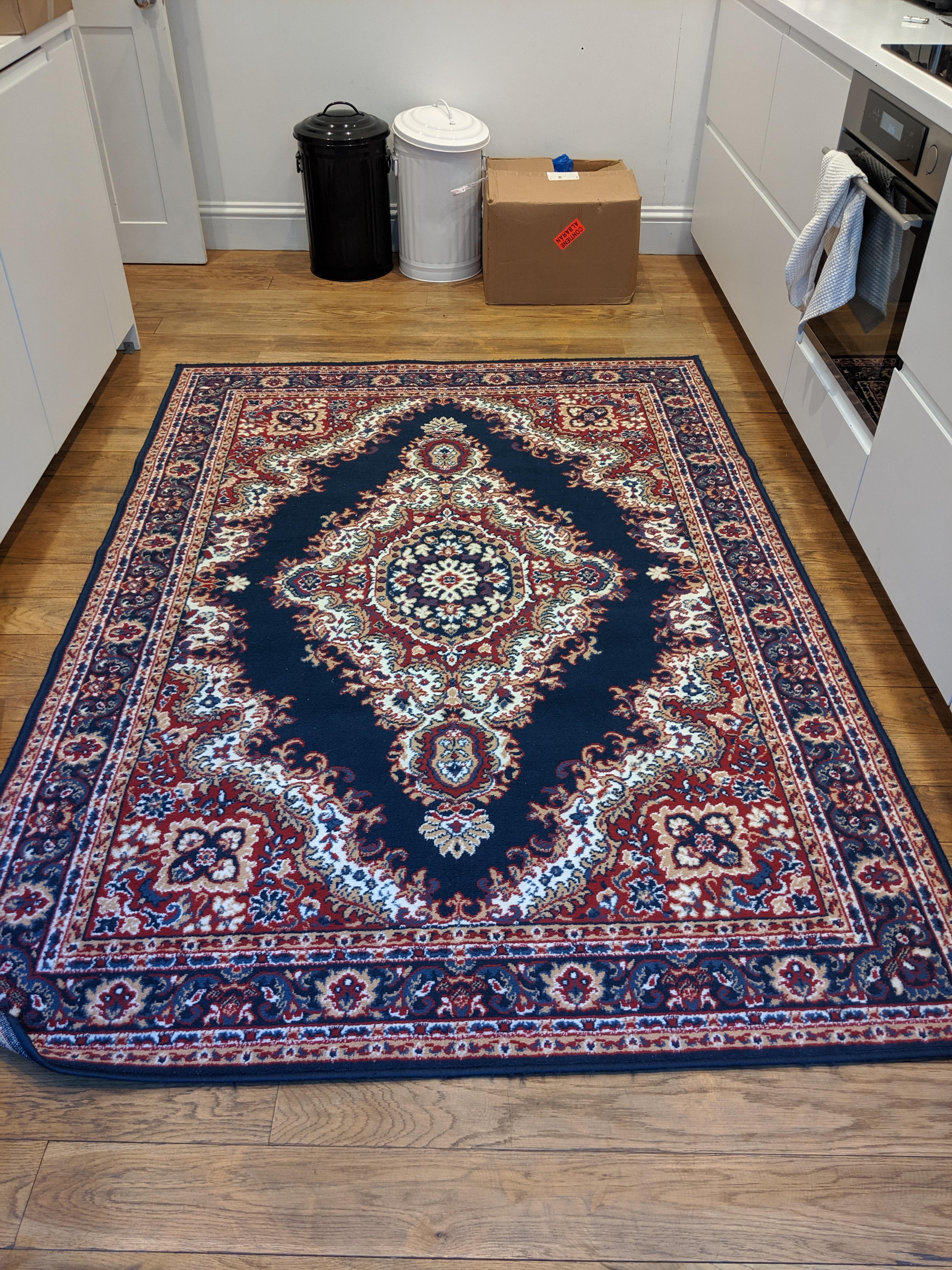 Found this big beautiful rug for £20! r/ThriftStoreHauls