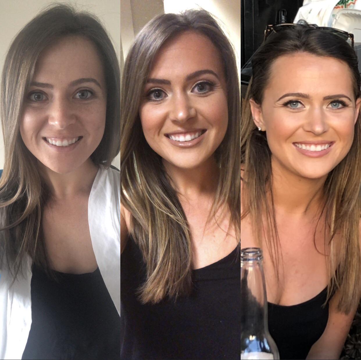 Mixed feelings after makeup trial & would love advice/feedback! Photos