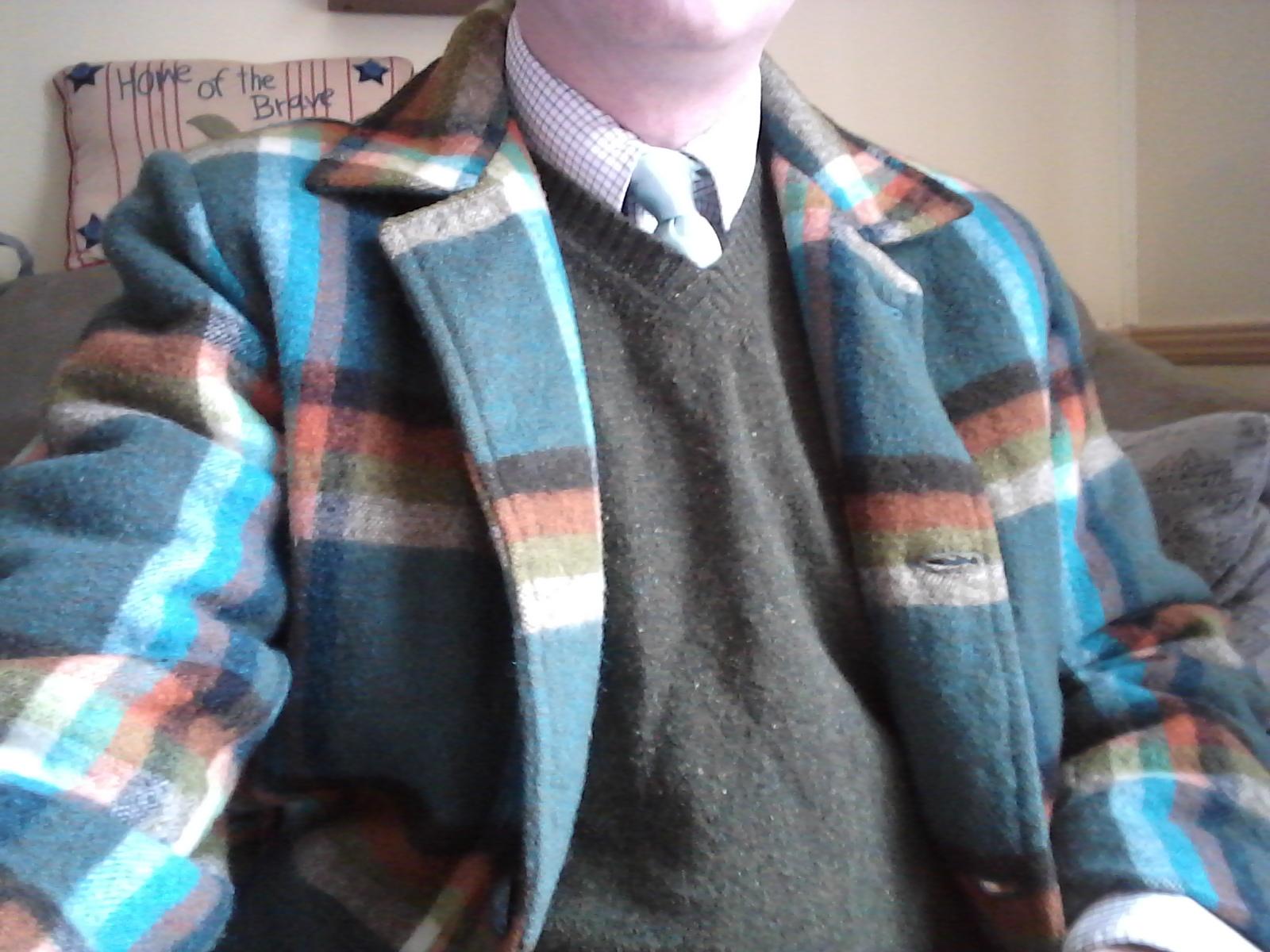 Found this wool shirt/jacket made in New Zealand just in time for