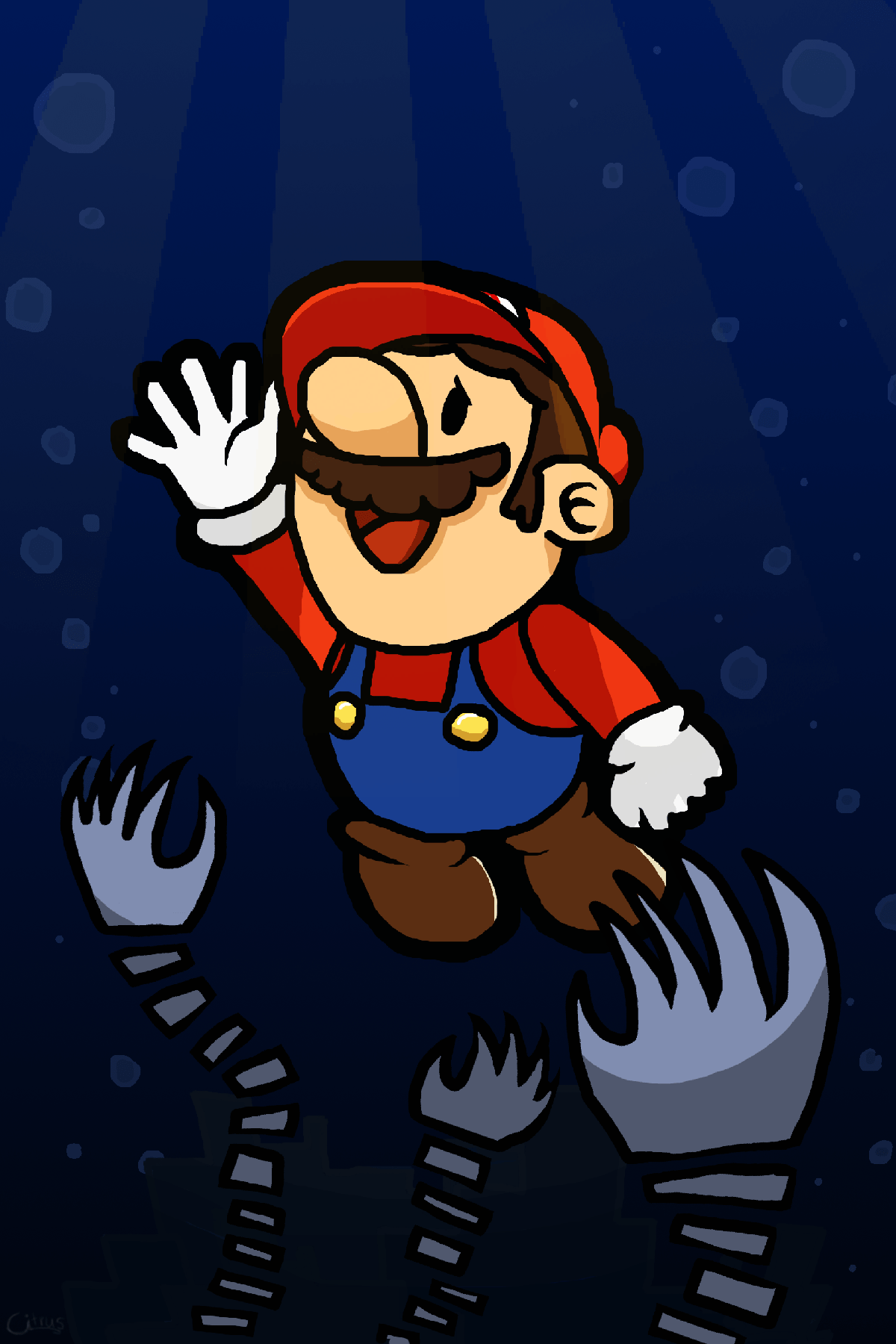 Super Paper Mario River Twygz Bed Halloween Fan Art Super Paper Mario River Twygz Bed papermario