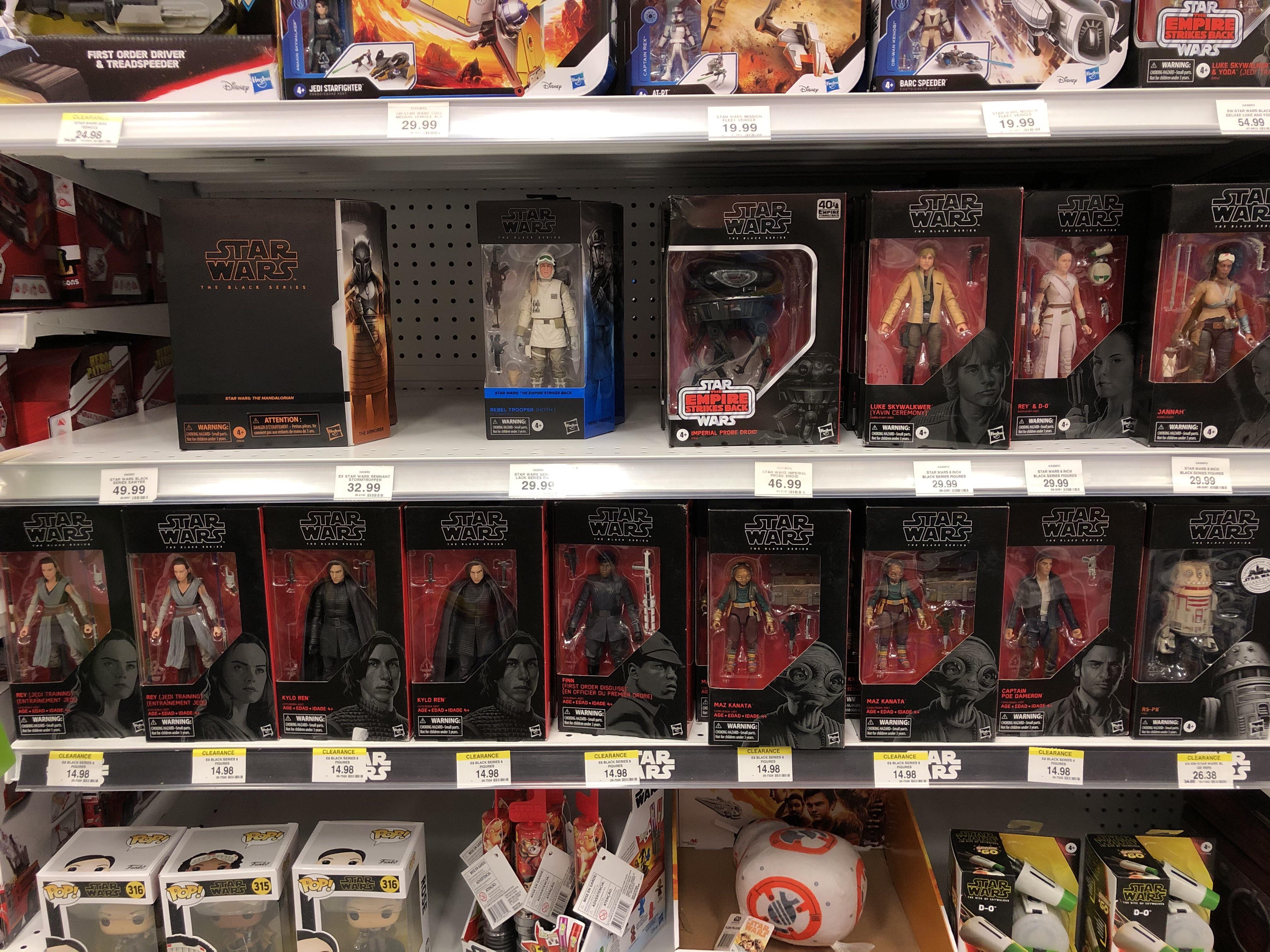 PSA Looks like Toys R Us Canada stores are clearing out some of the Black Series Sequels