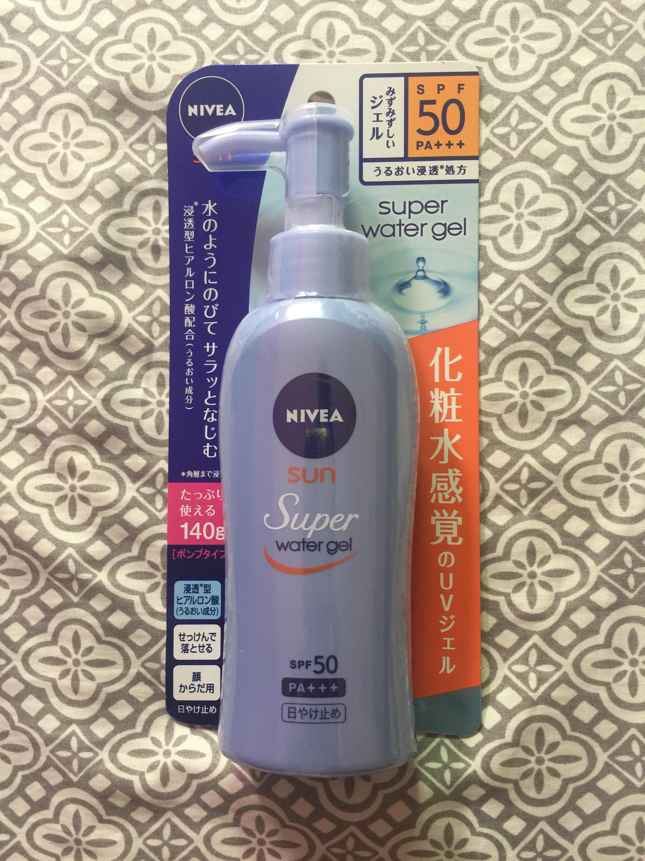 Nivea SPF 50 Water Gel Lumea fericirii