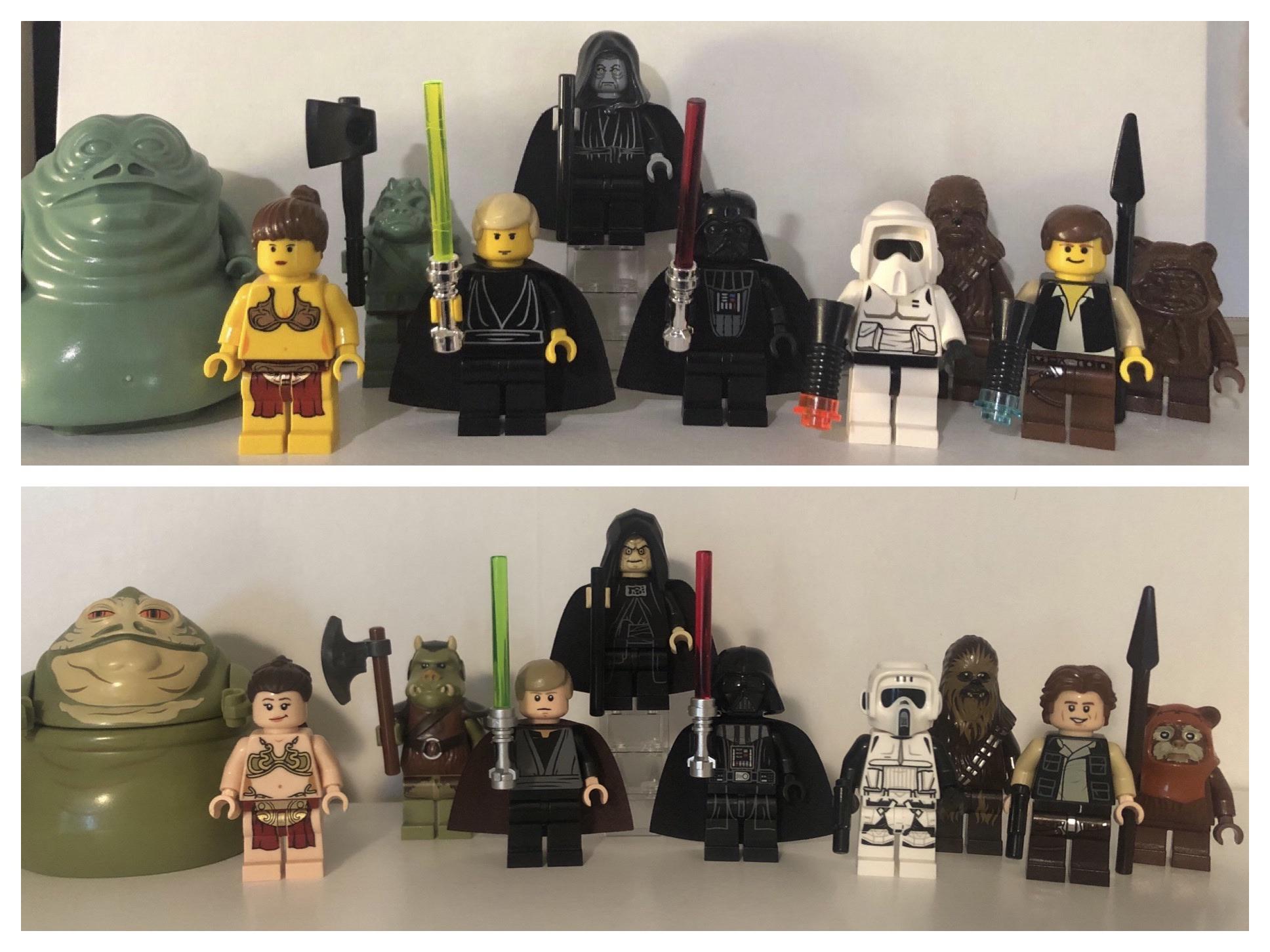 LEGO Return of the Jedi Classic vs Modern r/StarWars