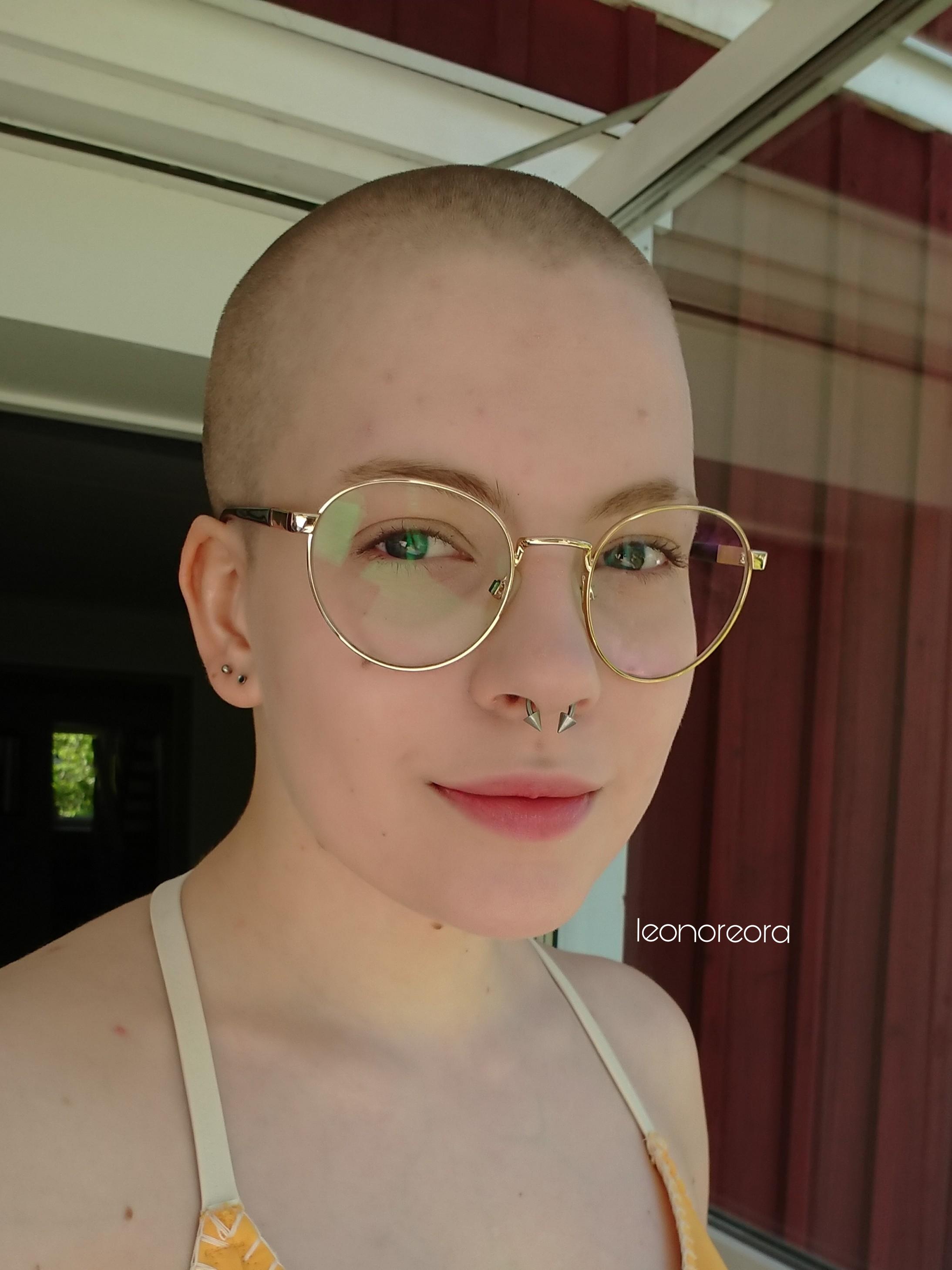 Hair was unmanageable to style, hairdressers are shut down, so