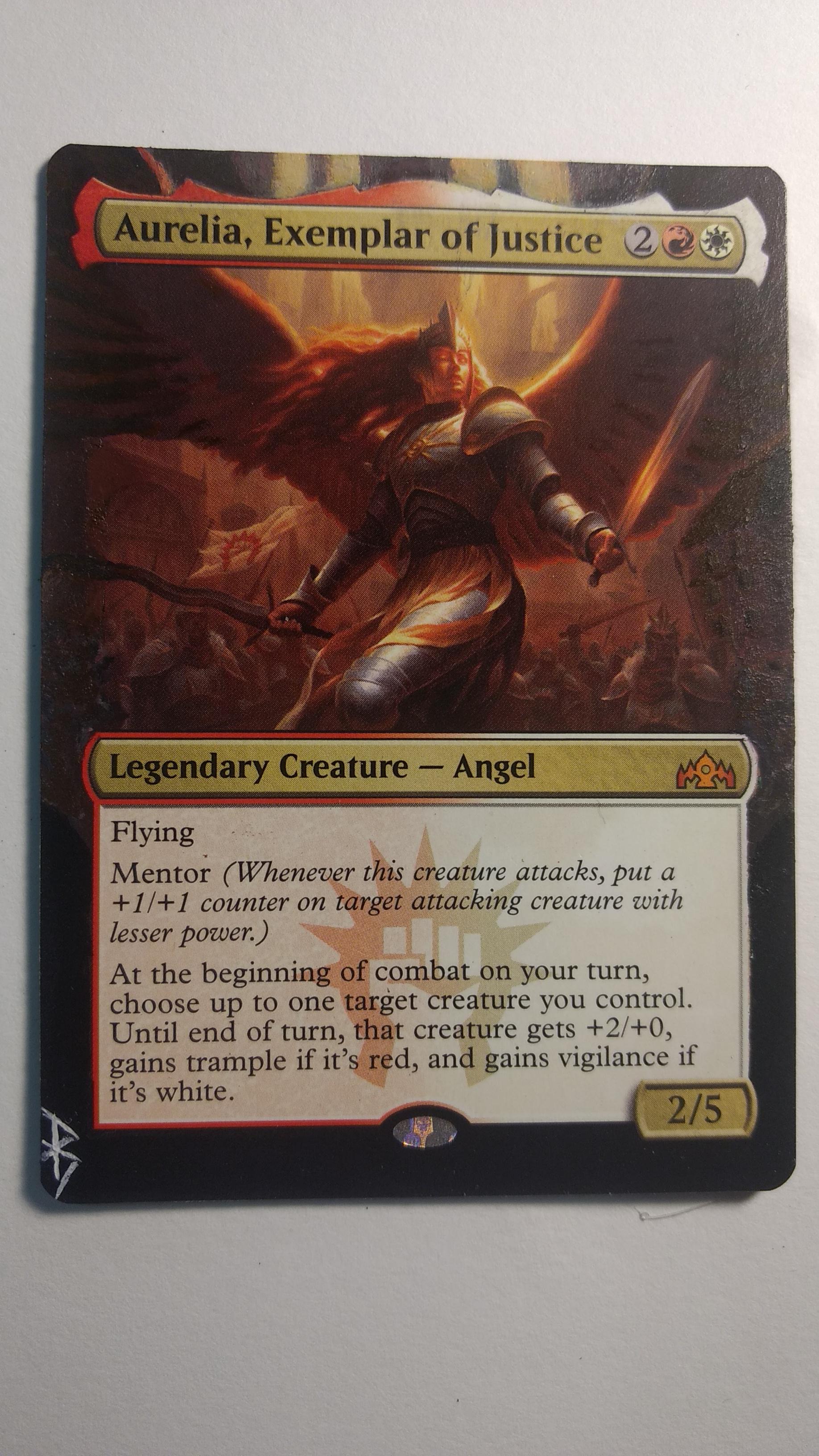 Aurelia, Exemplar of Justice Full Art r/magicTCG