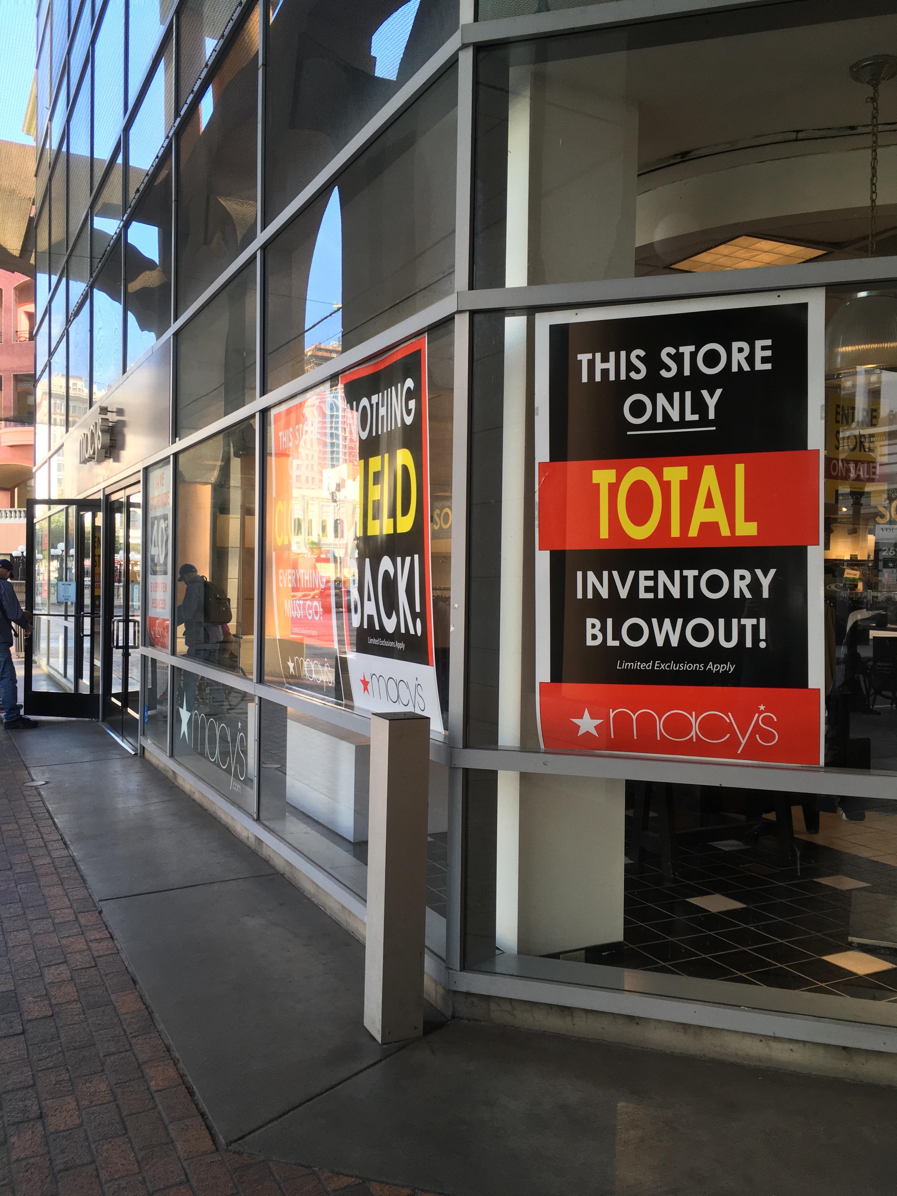Macy’s in Horton Plaza closing! r/sandiego