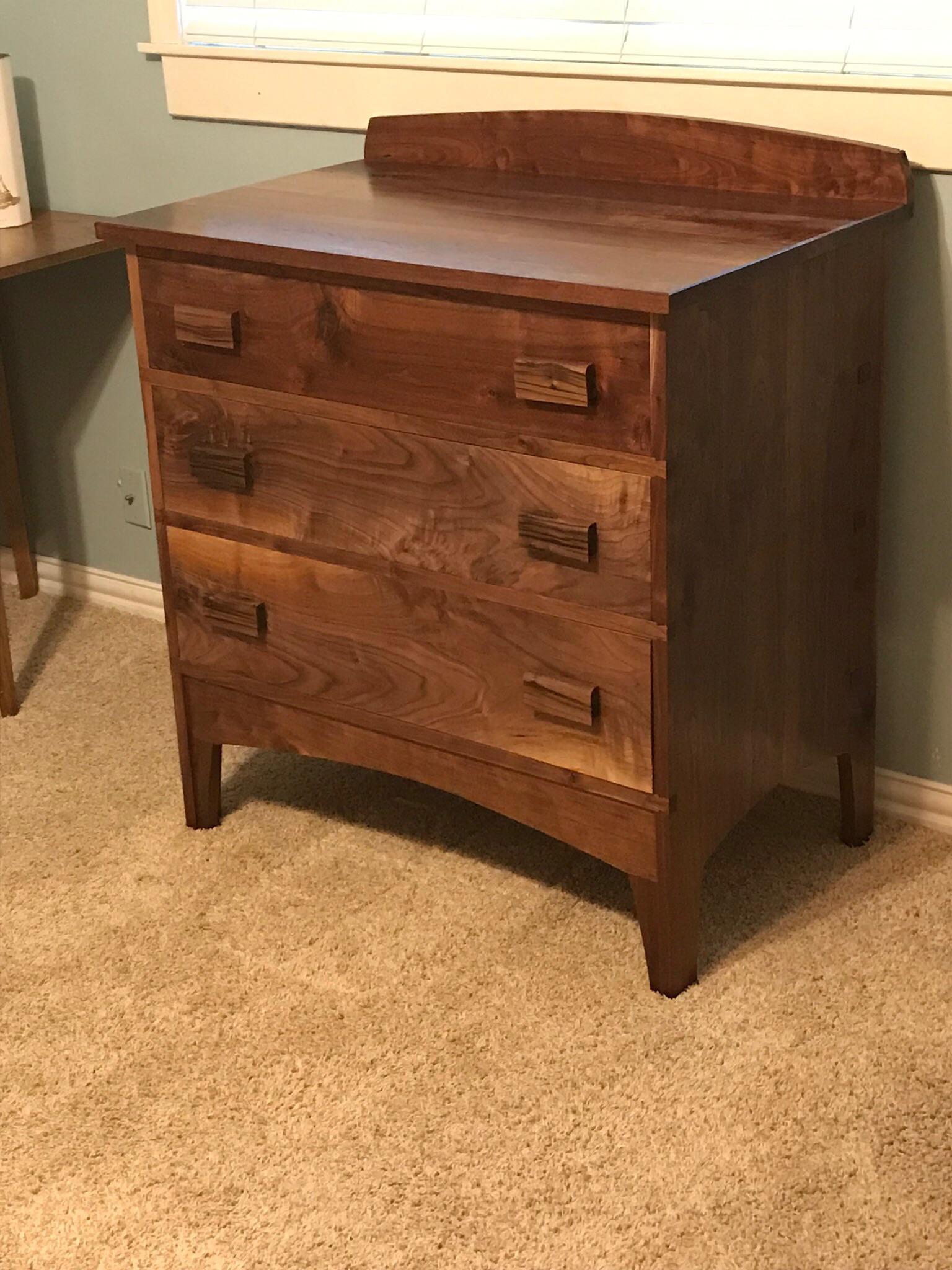 Finally finished my baby’s dresser r/woodworking