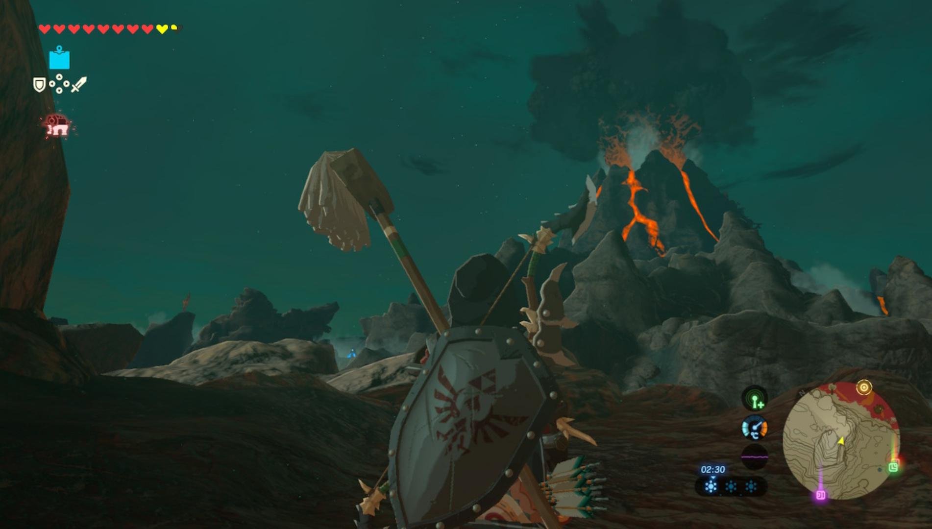 Foto of death mountain (BOTW) r/legendofzelda