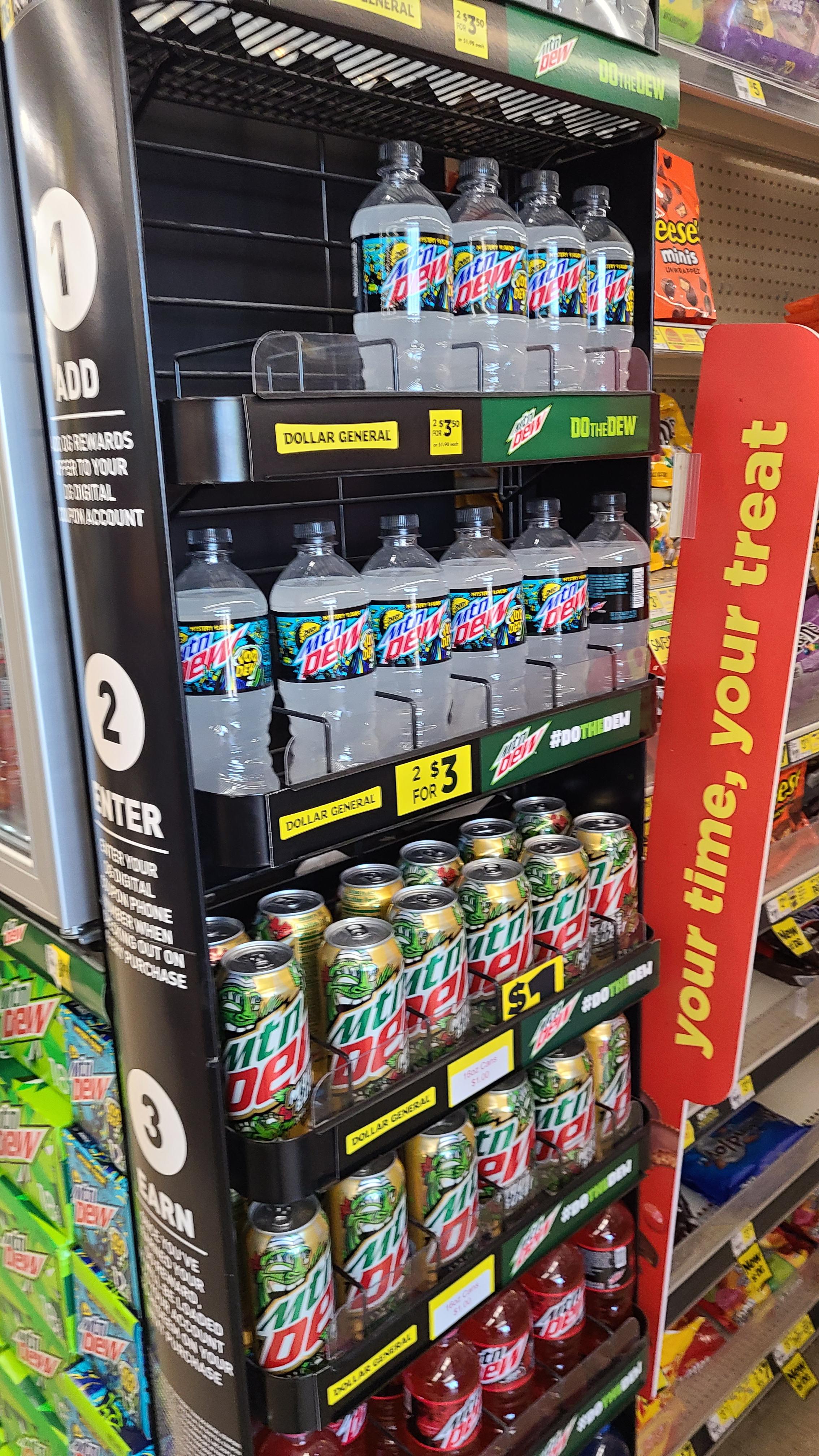 found voodew at the dollar general in Berlin wisconsin. r/mountaindew