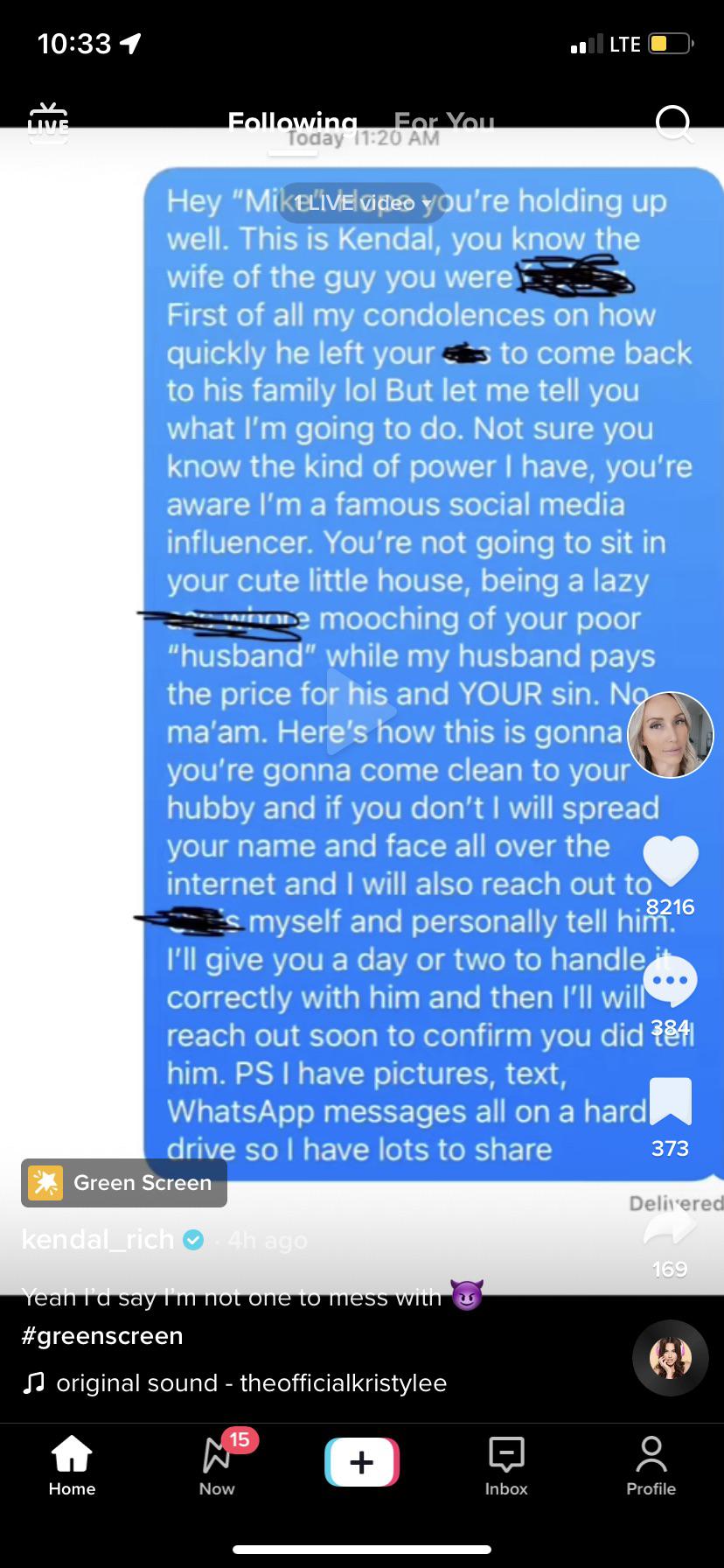 So this has been an ongoing thing not just a “one night stand”. Shook