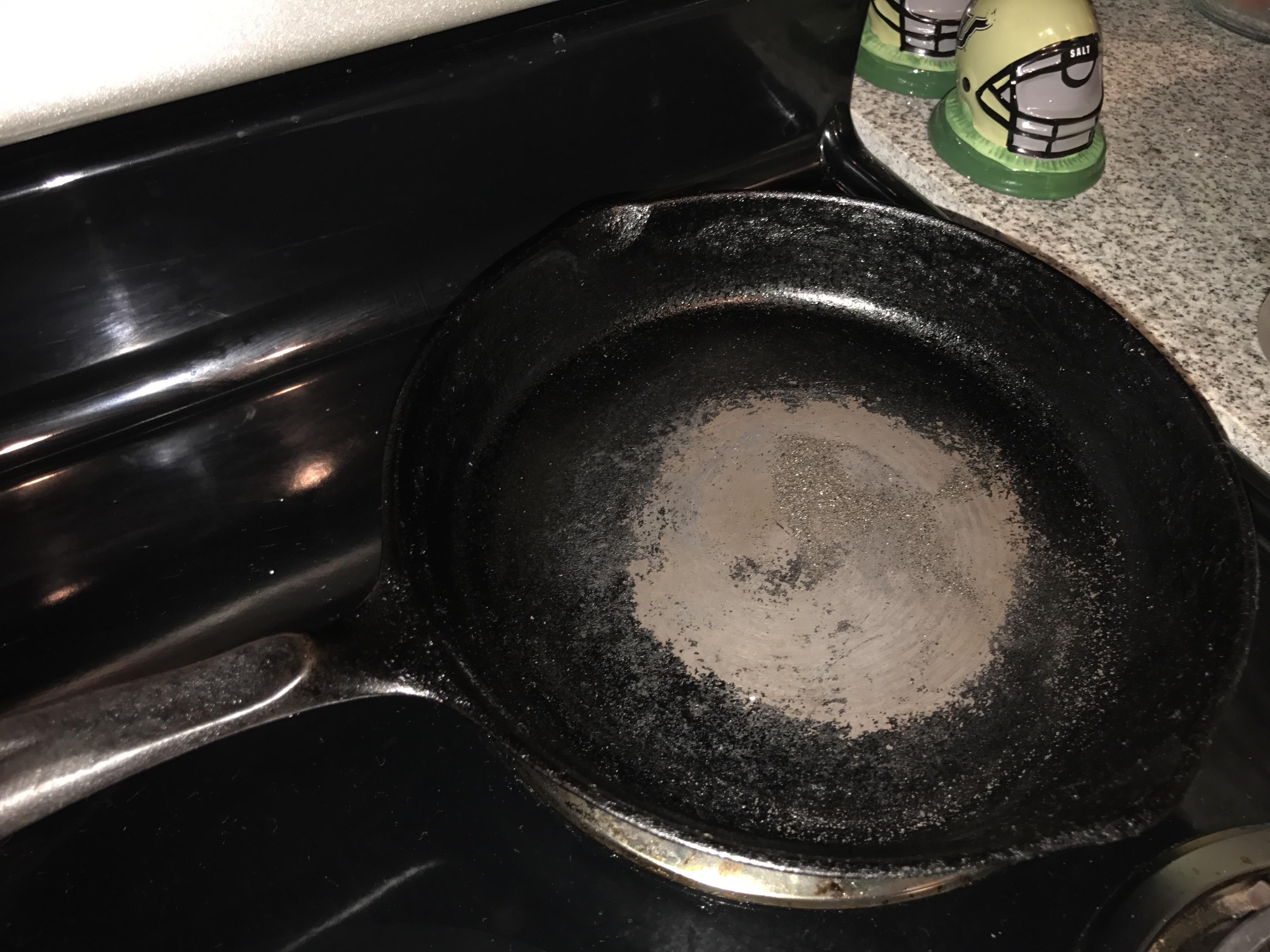 Cast Iron heat damage Should I start over? r/castiron