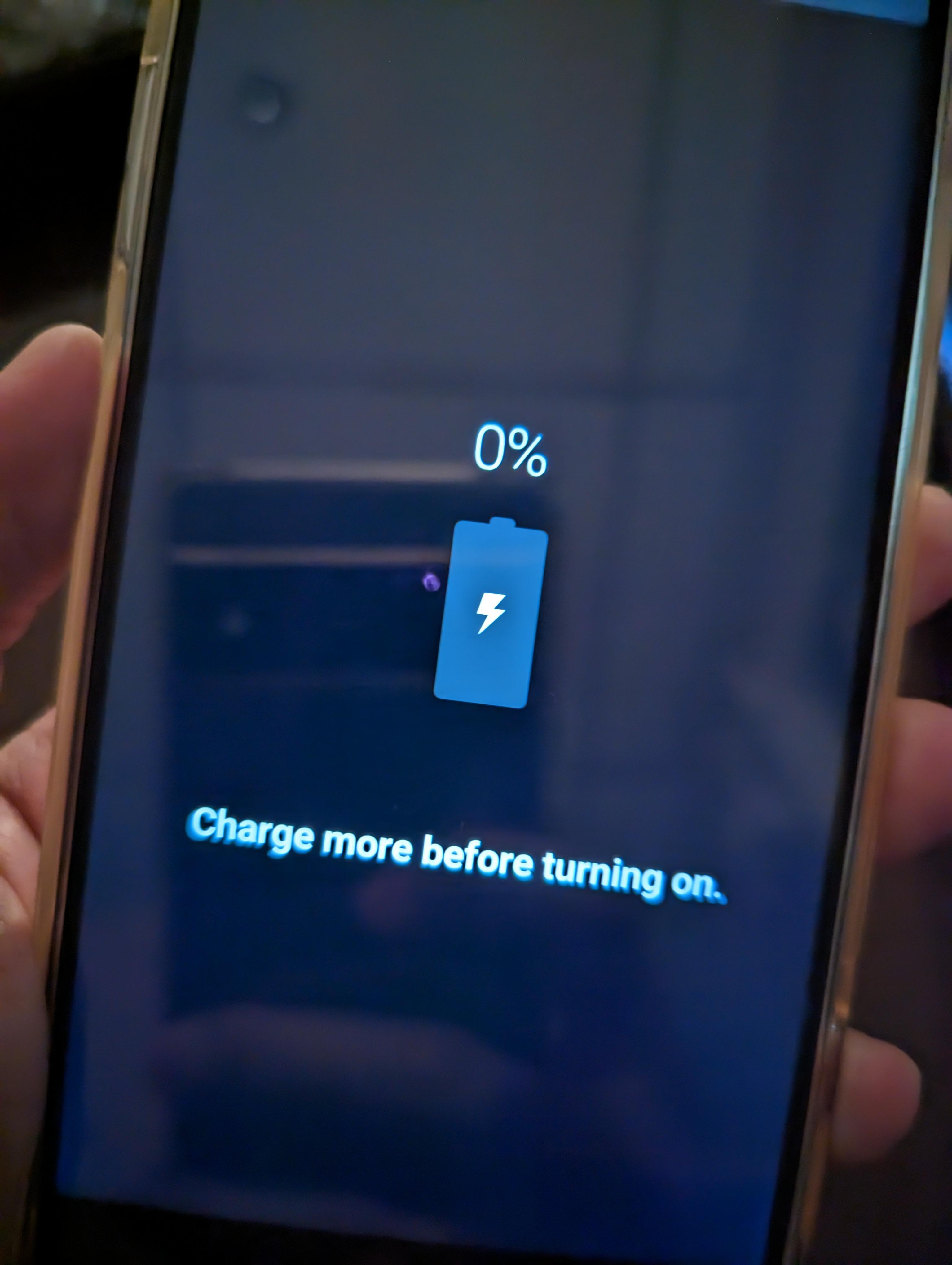 LG V20 Charge more before turning on fix? r/lgv20