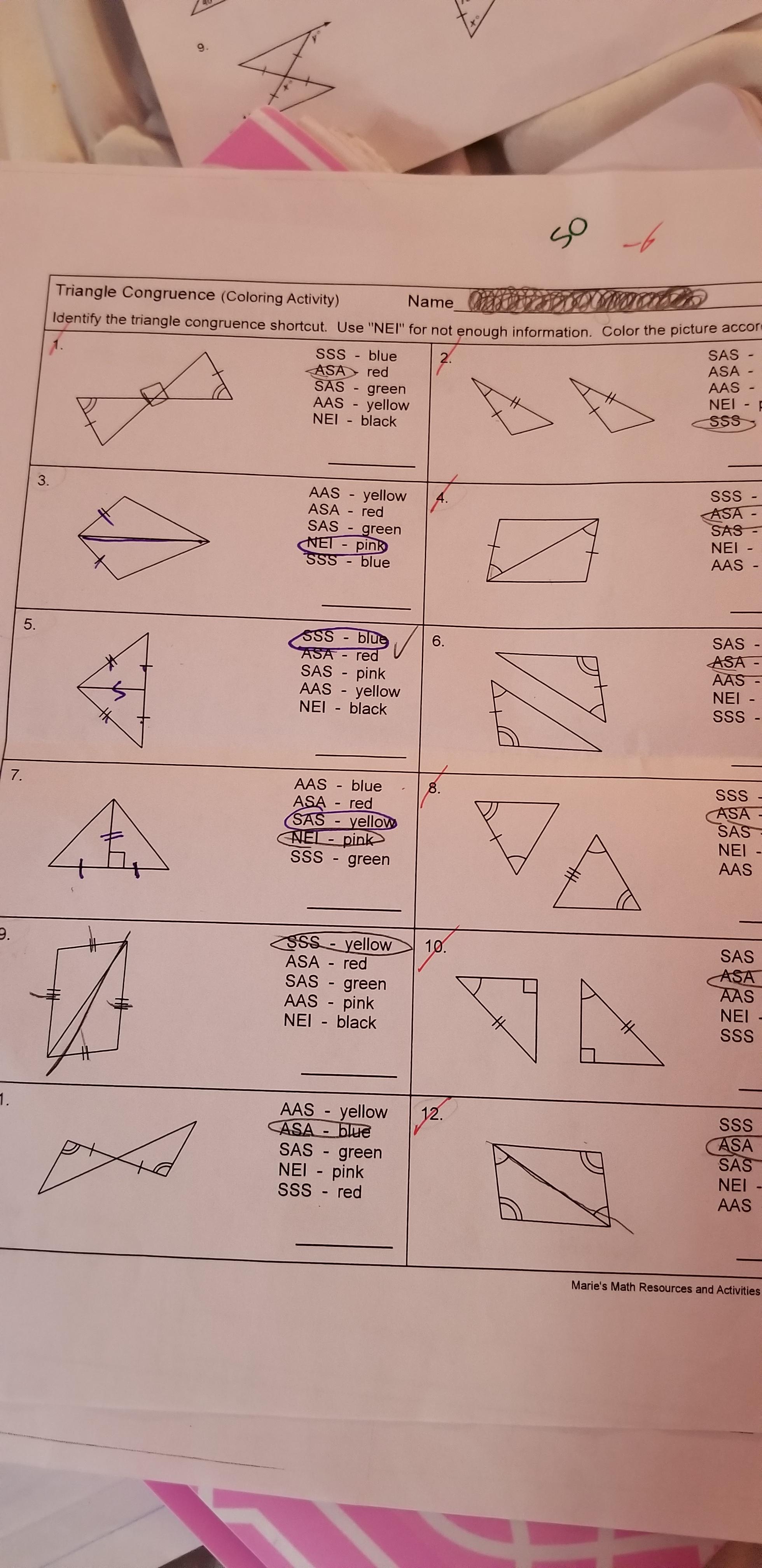 Need help with triangle congruence. r/Geometry