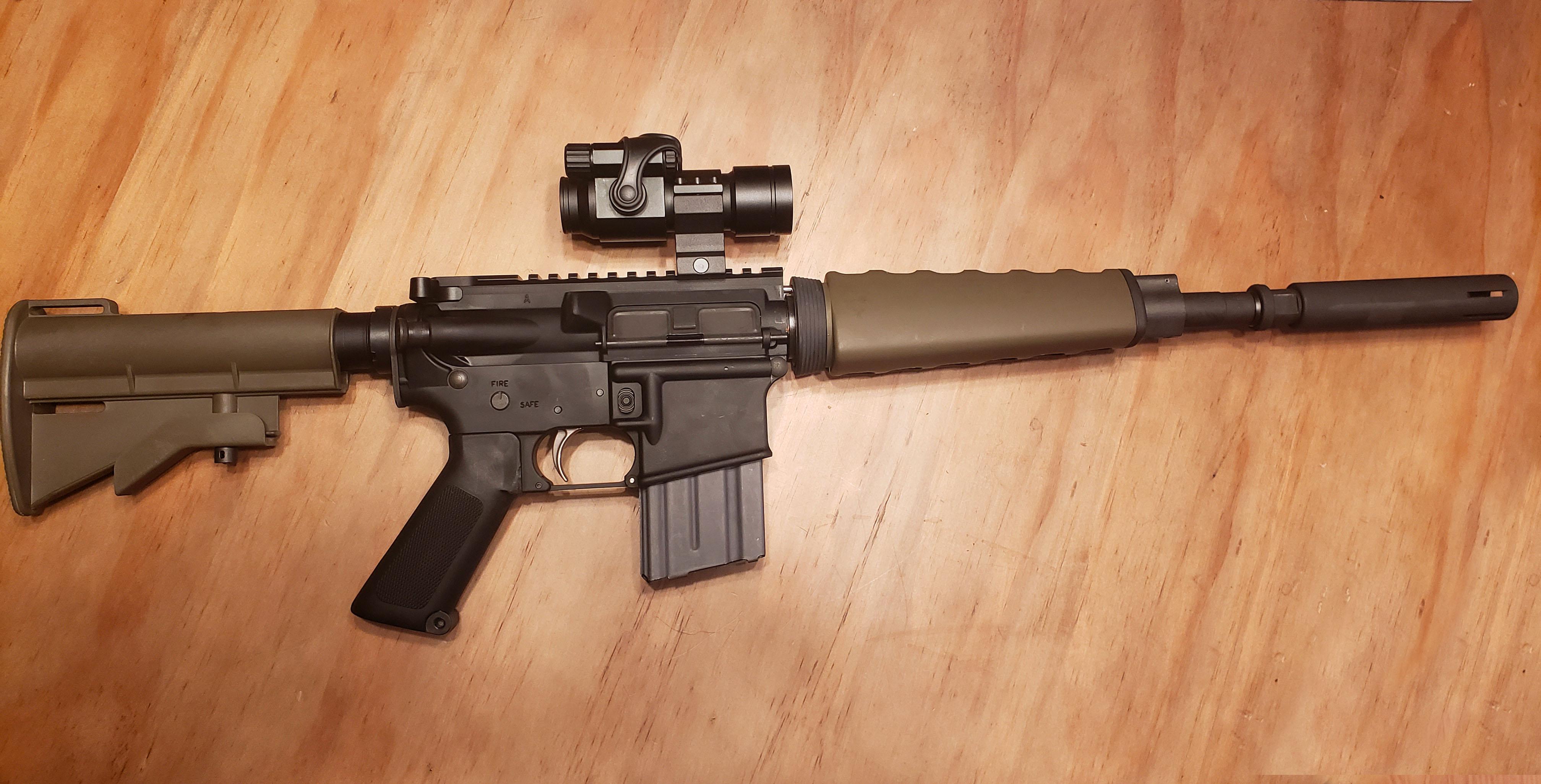 When you just want triangle handguards and don't care how you get them