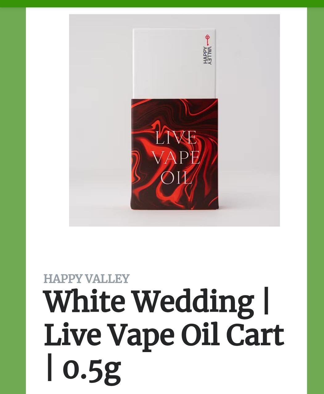 Happy valley live oil r/bostontrees