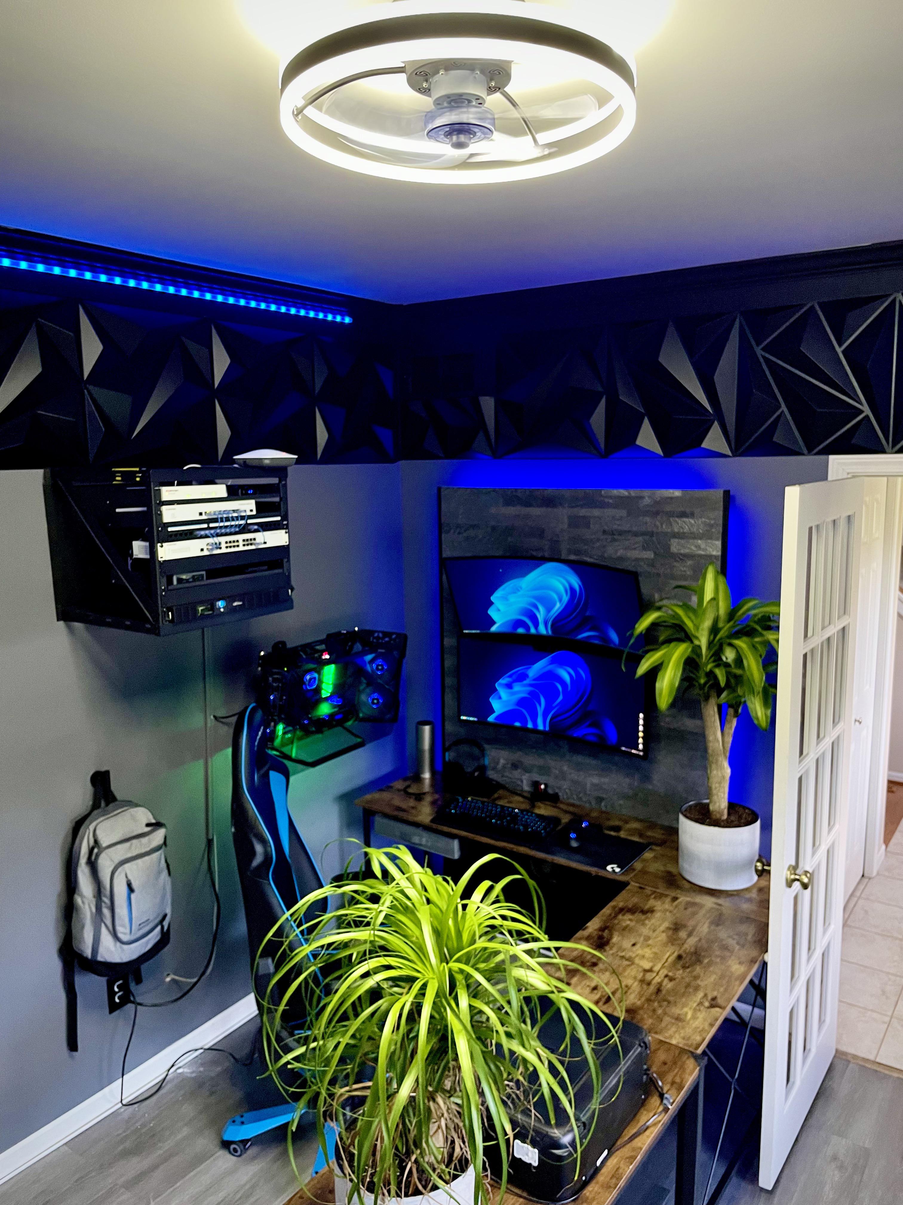 Recently did an office remodel in my new home. Only a few touch ups