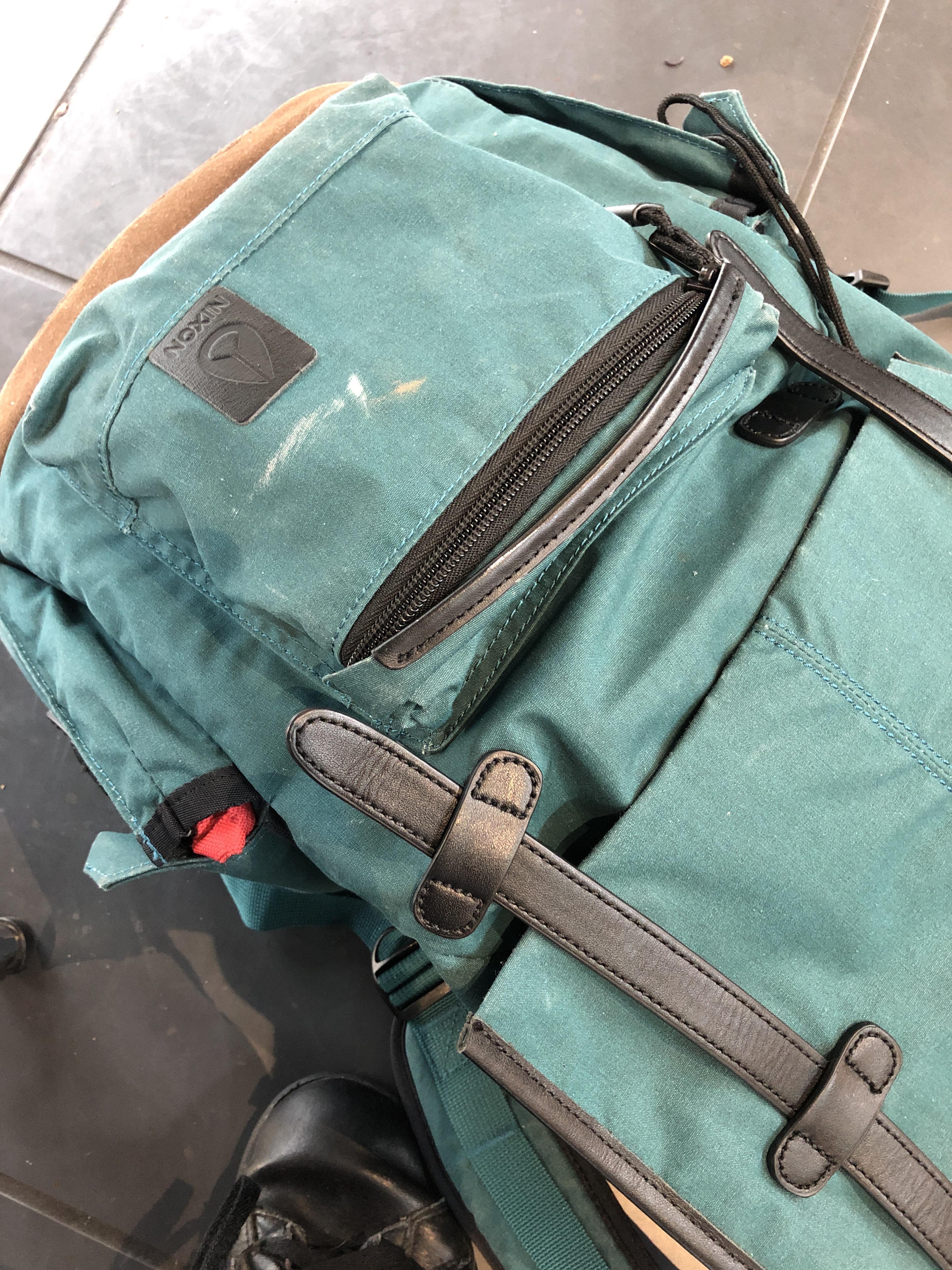 How to add hooks or something so the leather straps don’t keep on