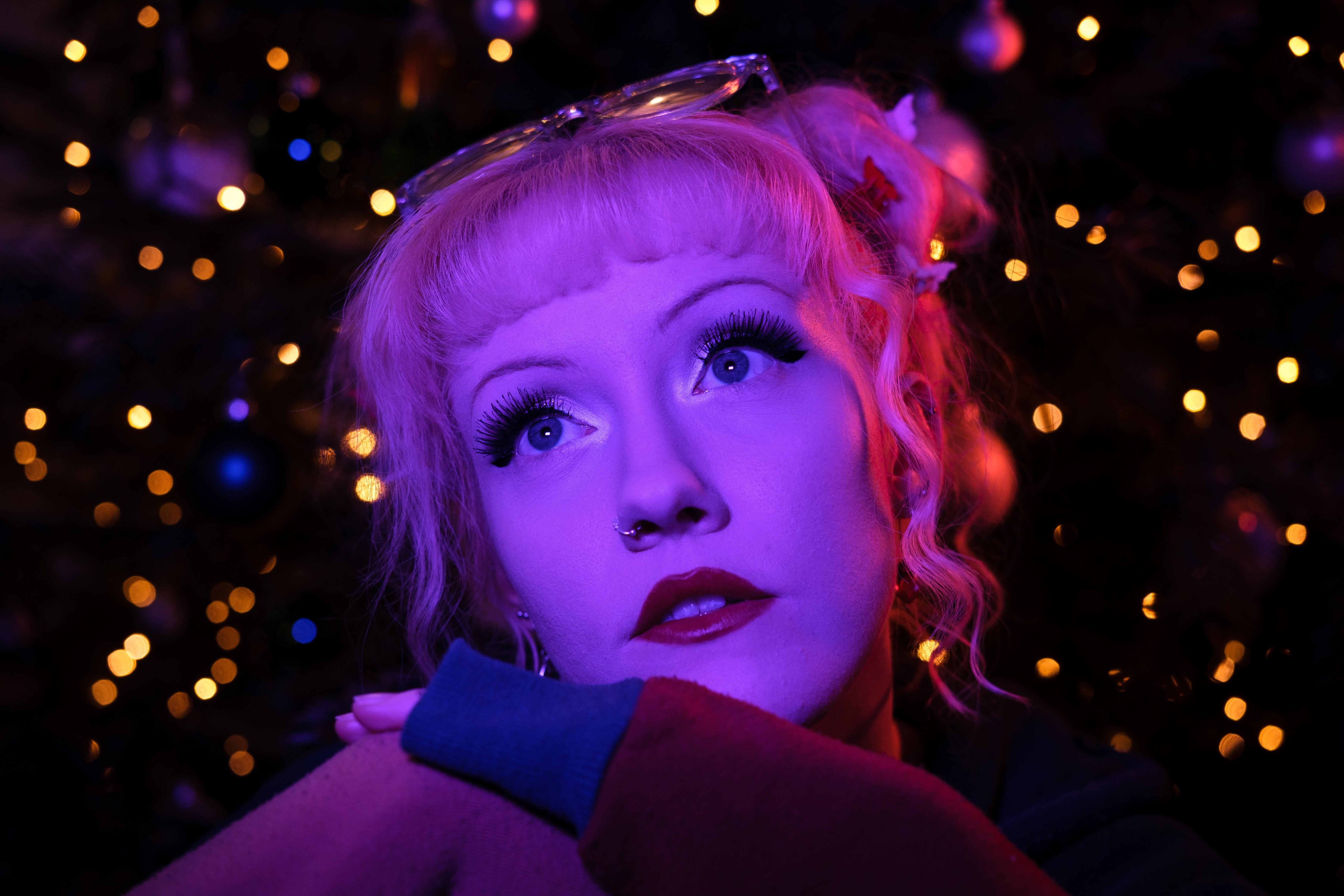 Christmas Lights [ FujiFilm T3, XF 35mm f/2.8, 1/125s, 800 ISO w/ Two