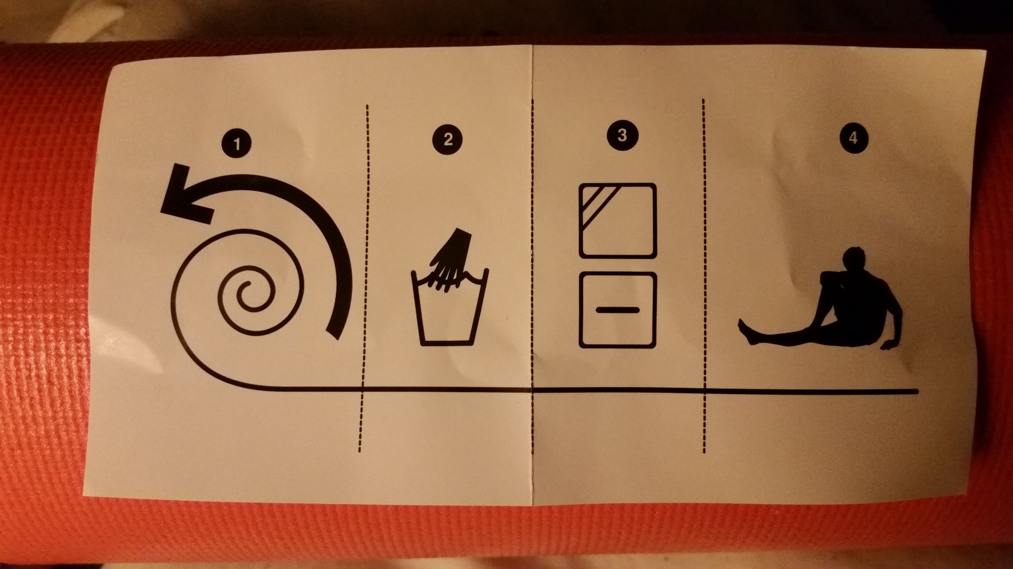 I don't understand these yoga mat instructions. Help? r/adidas