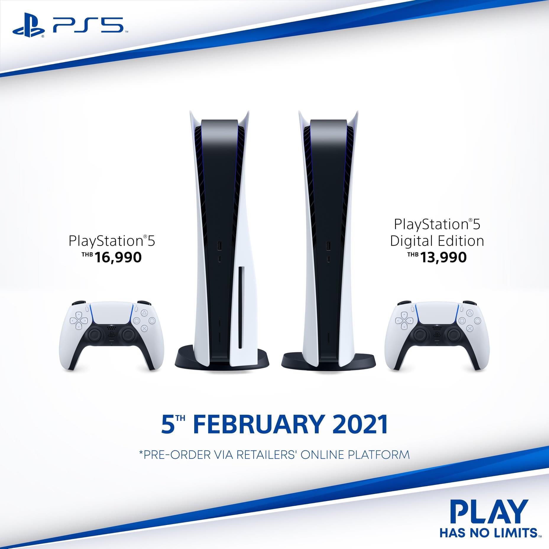PS5 Thailand official release date. r/Thailand