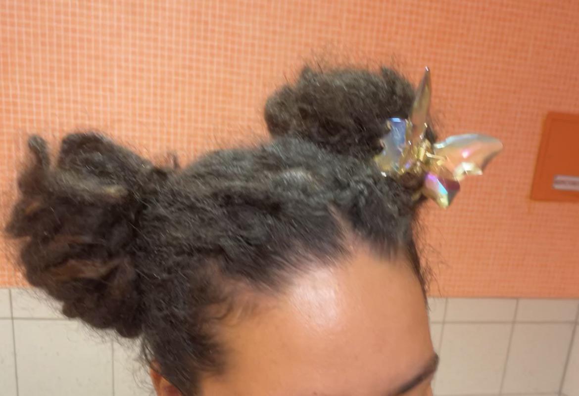 And I can put it in a bun Dreadlocks