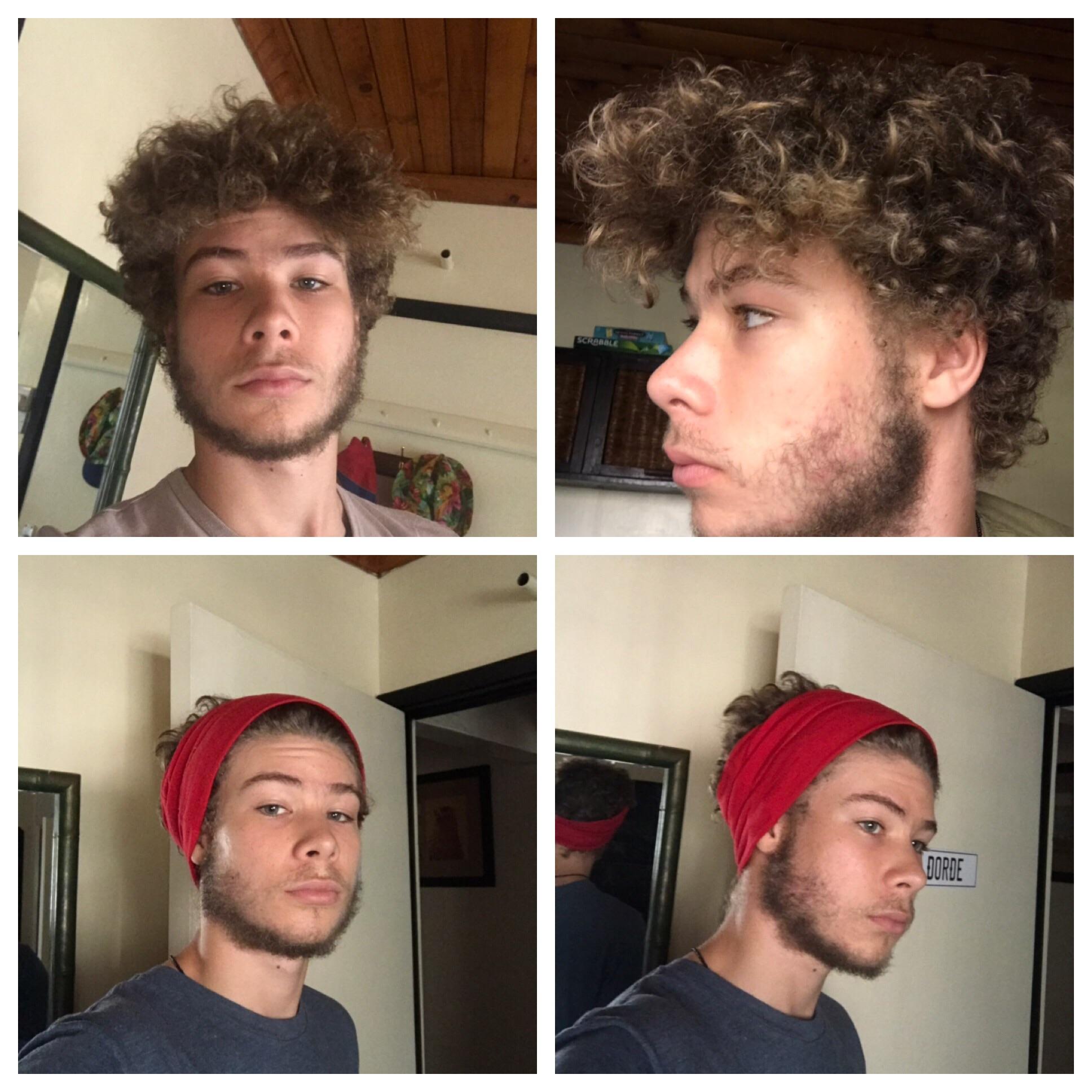 Does this red bandana look absolutely stupid or is it not too bad? I