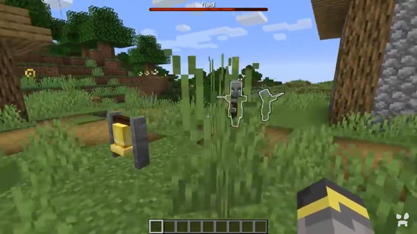 If you ring a bell during a Raid the mobs are highlighted to make