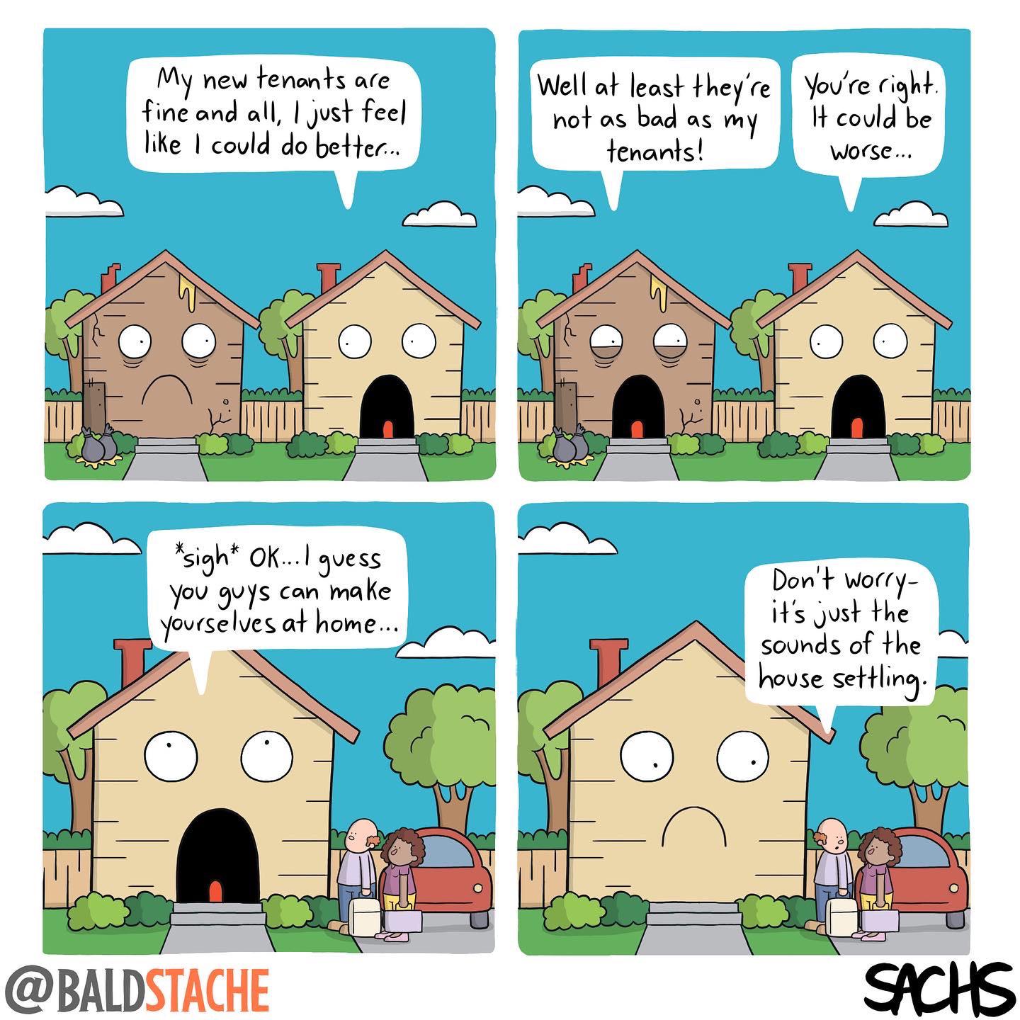 home is where the heart gives in. funny