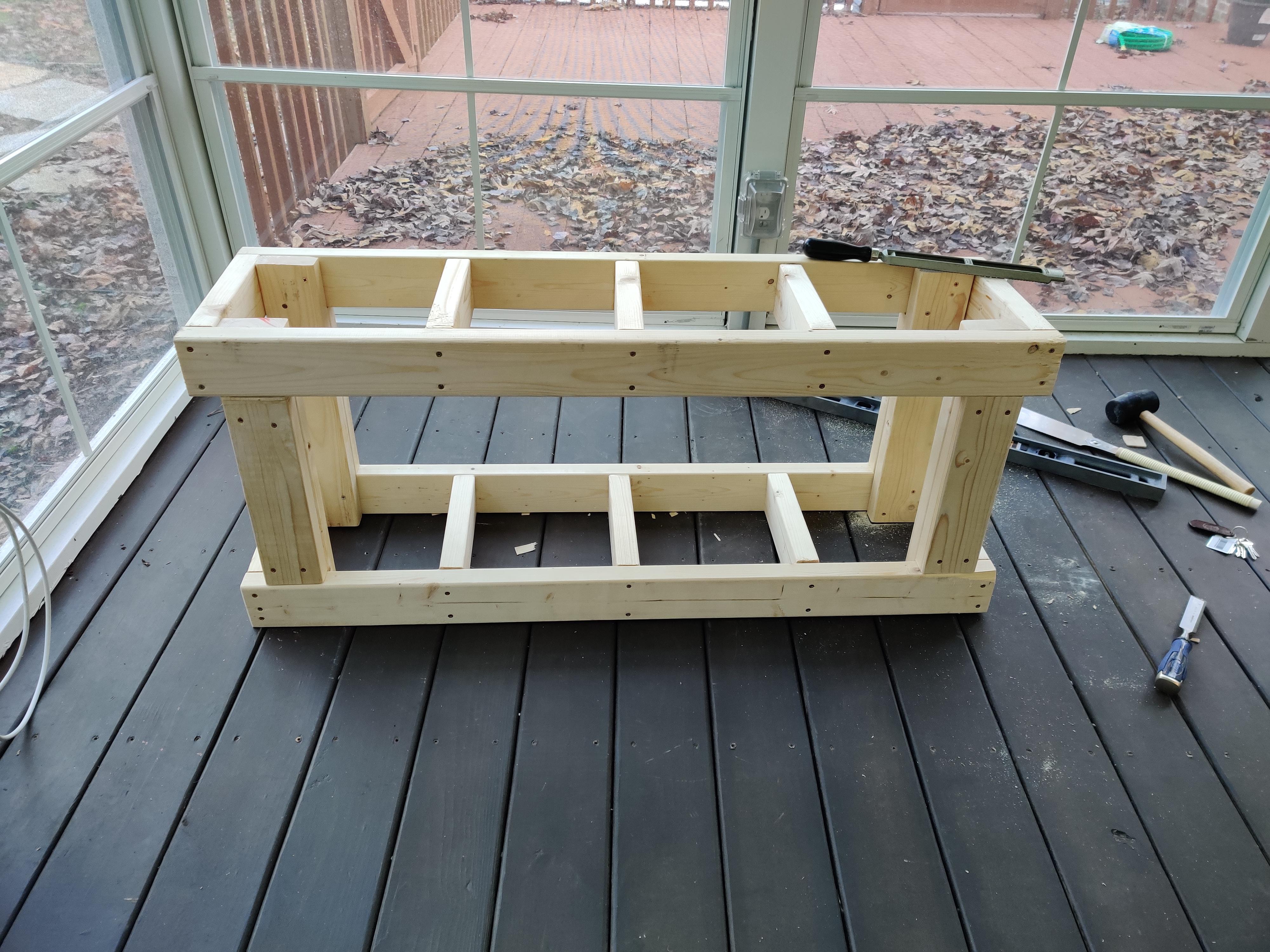 Aquarium stand gone a bit wrong. Question in the comments r/Carpentry