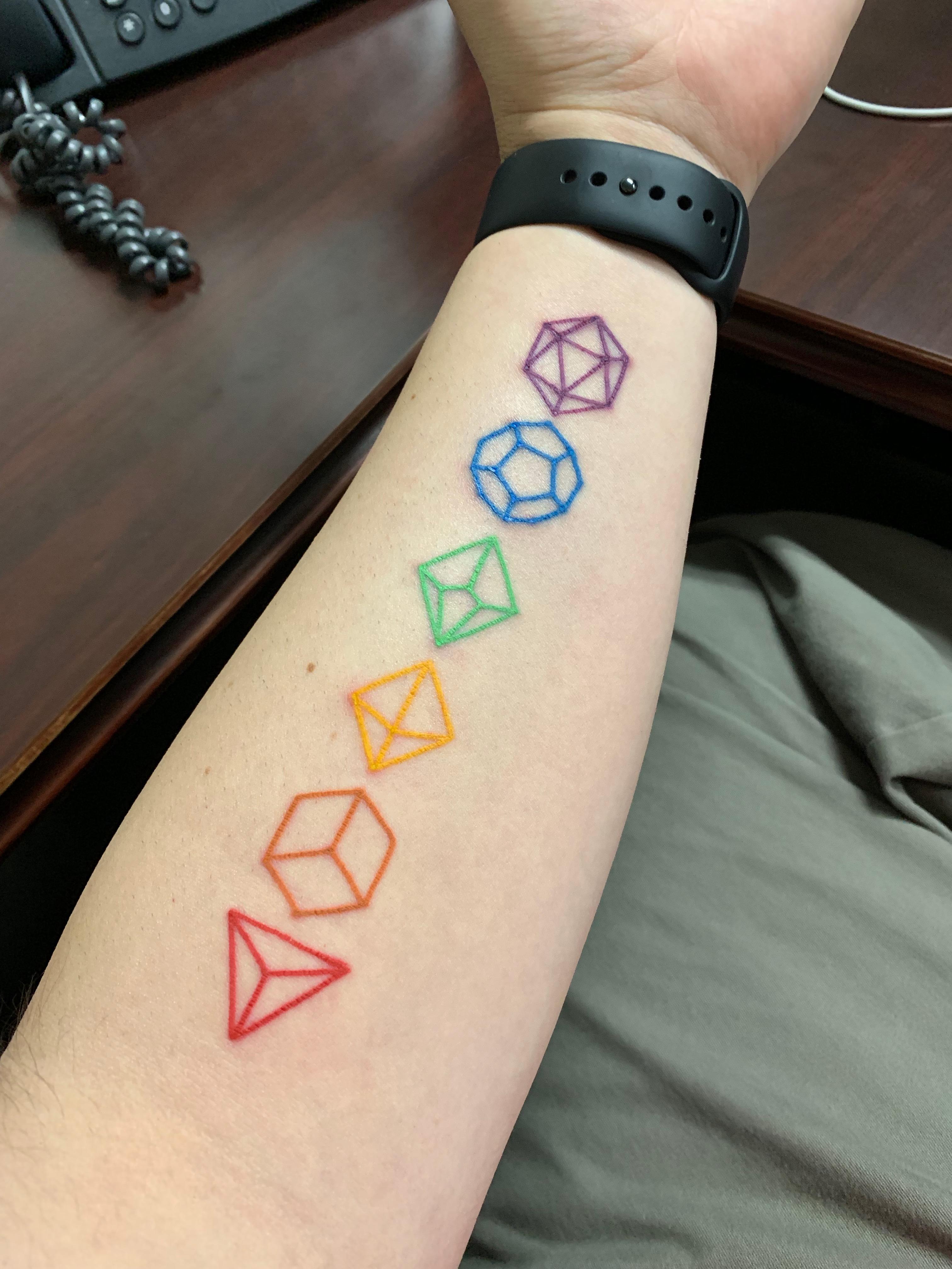 Letting my gay nerd flag fly! By Sean Robinson at New Addiction Tattoos