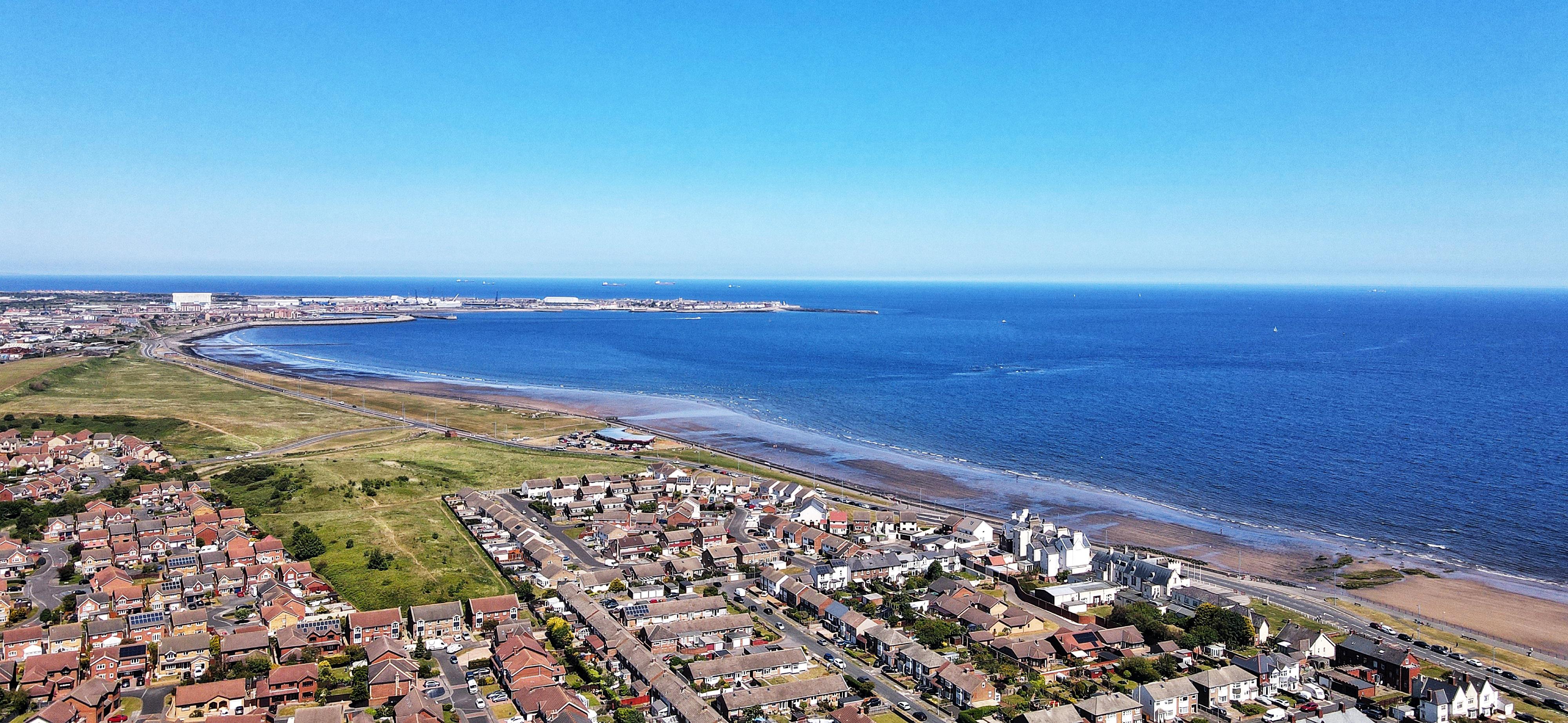 Seaton Carew North East UK, Mavic Air 2 r/djimavic