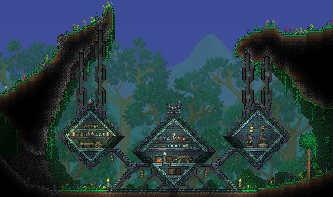 Unorthodox Dwelling r/Terraria