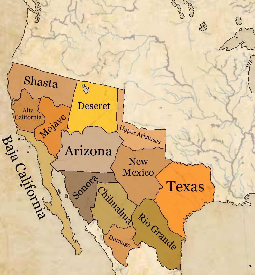 The Grand Republic Of Texas! r/imaginarymaps