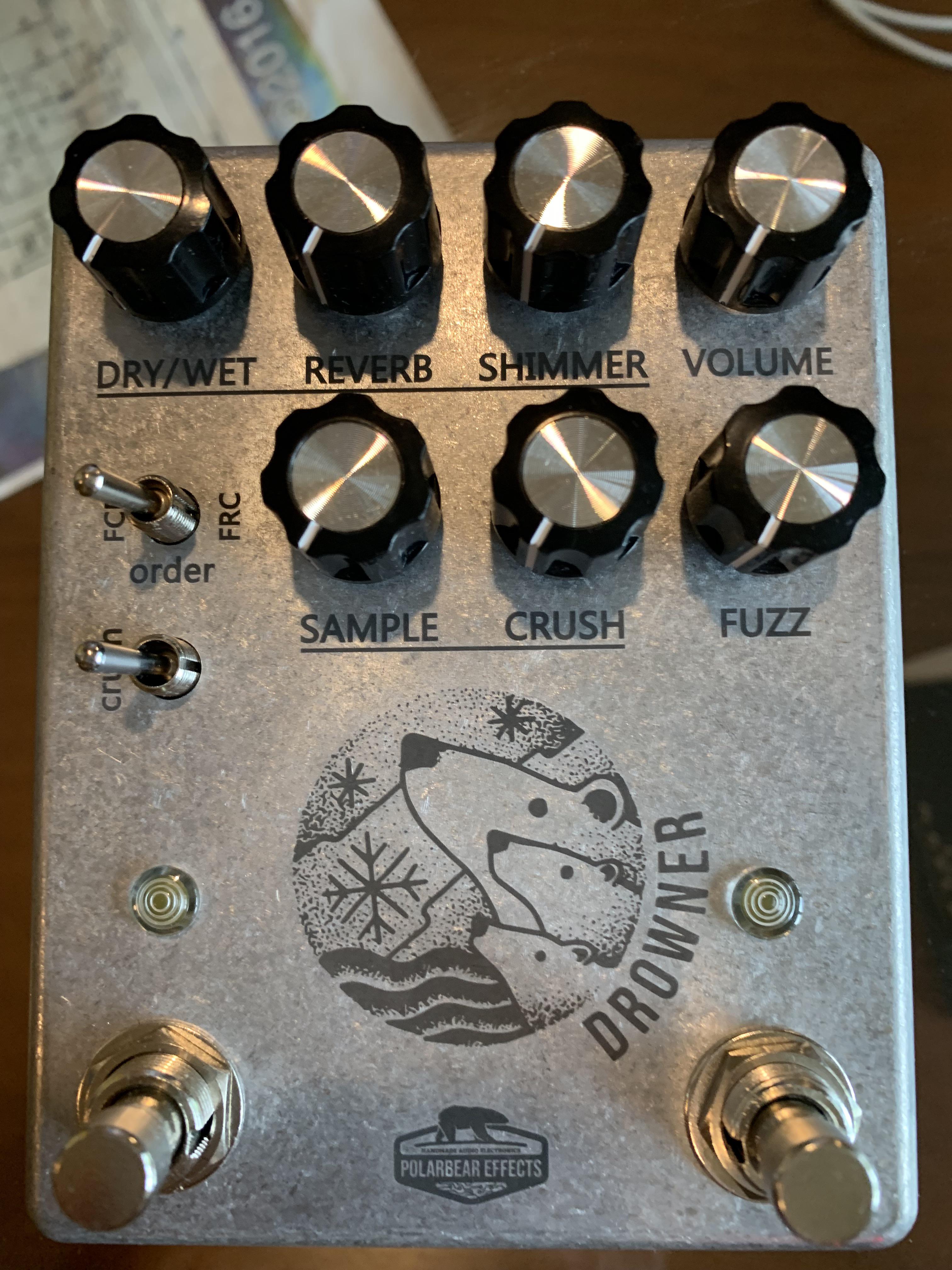 NPD PolarBear Effects Drowner (laser etched) r/guitarpedals