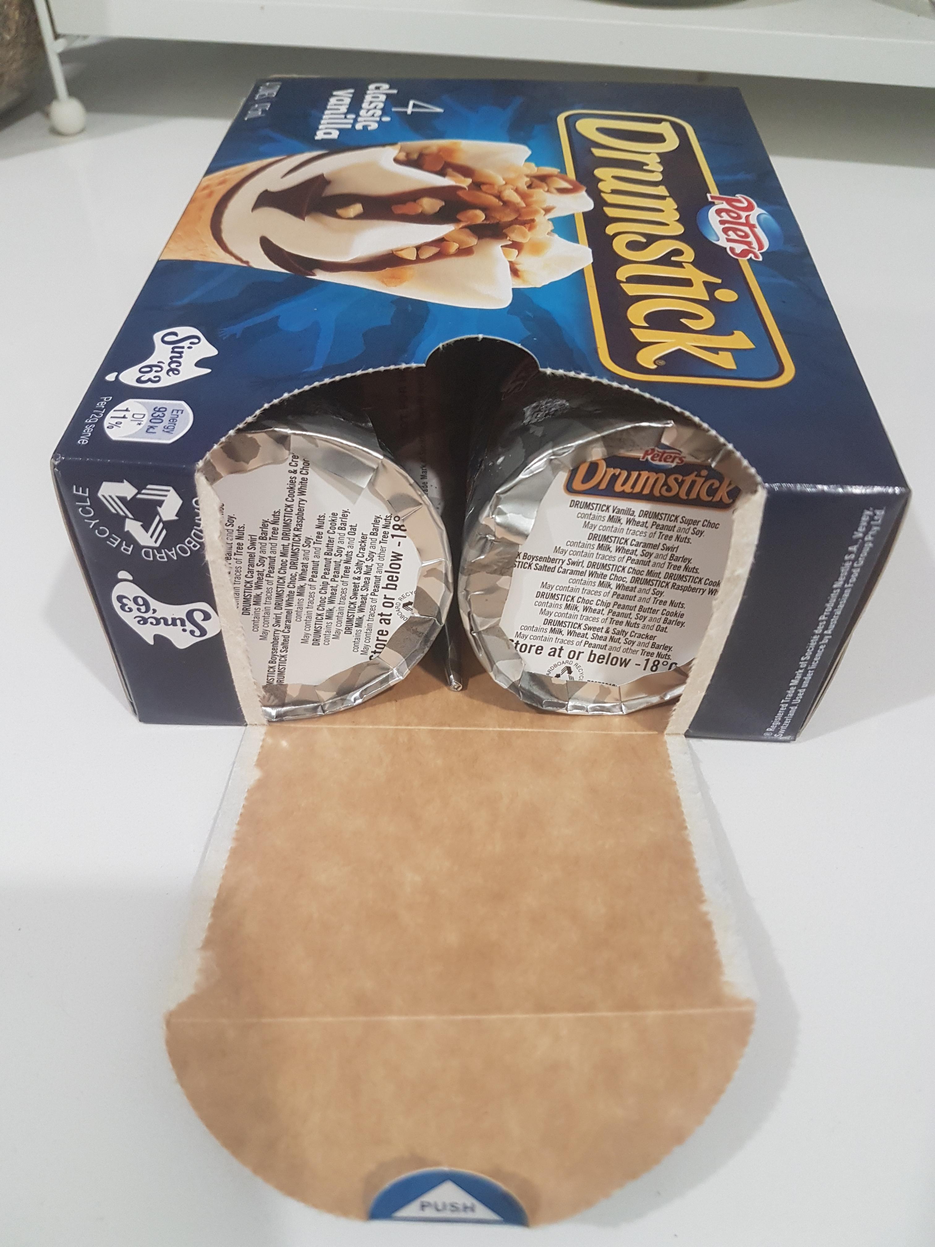 You can't get any ice creams out of the built in cut out. r/CrappyDesign