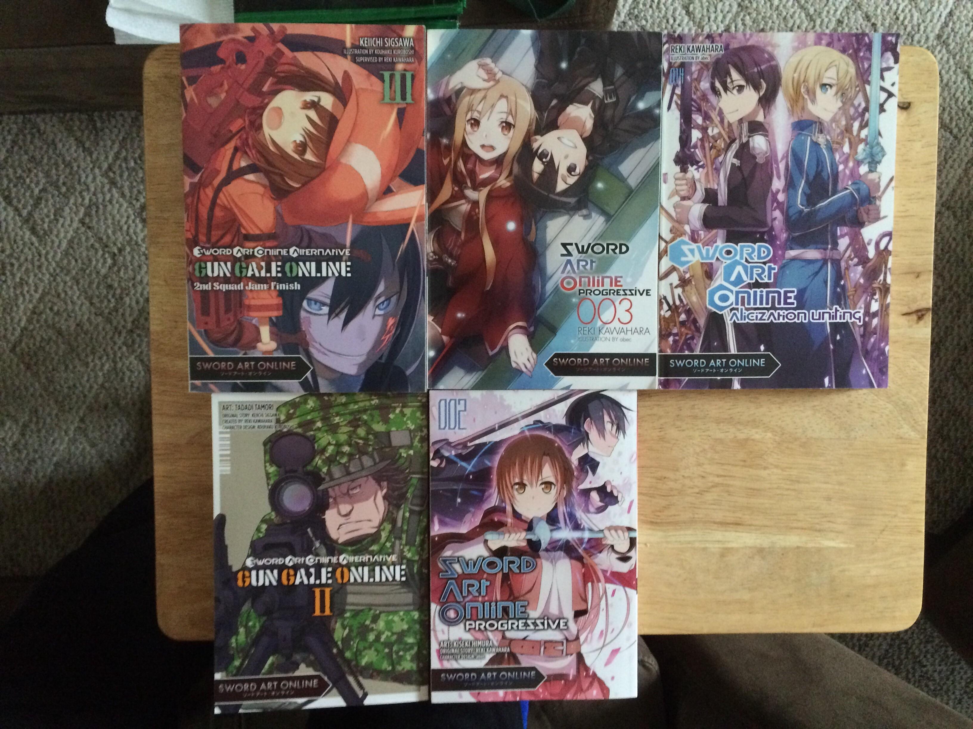 Just finished volume 1 of the GGO light novels. Enjoyed it more than I