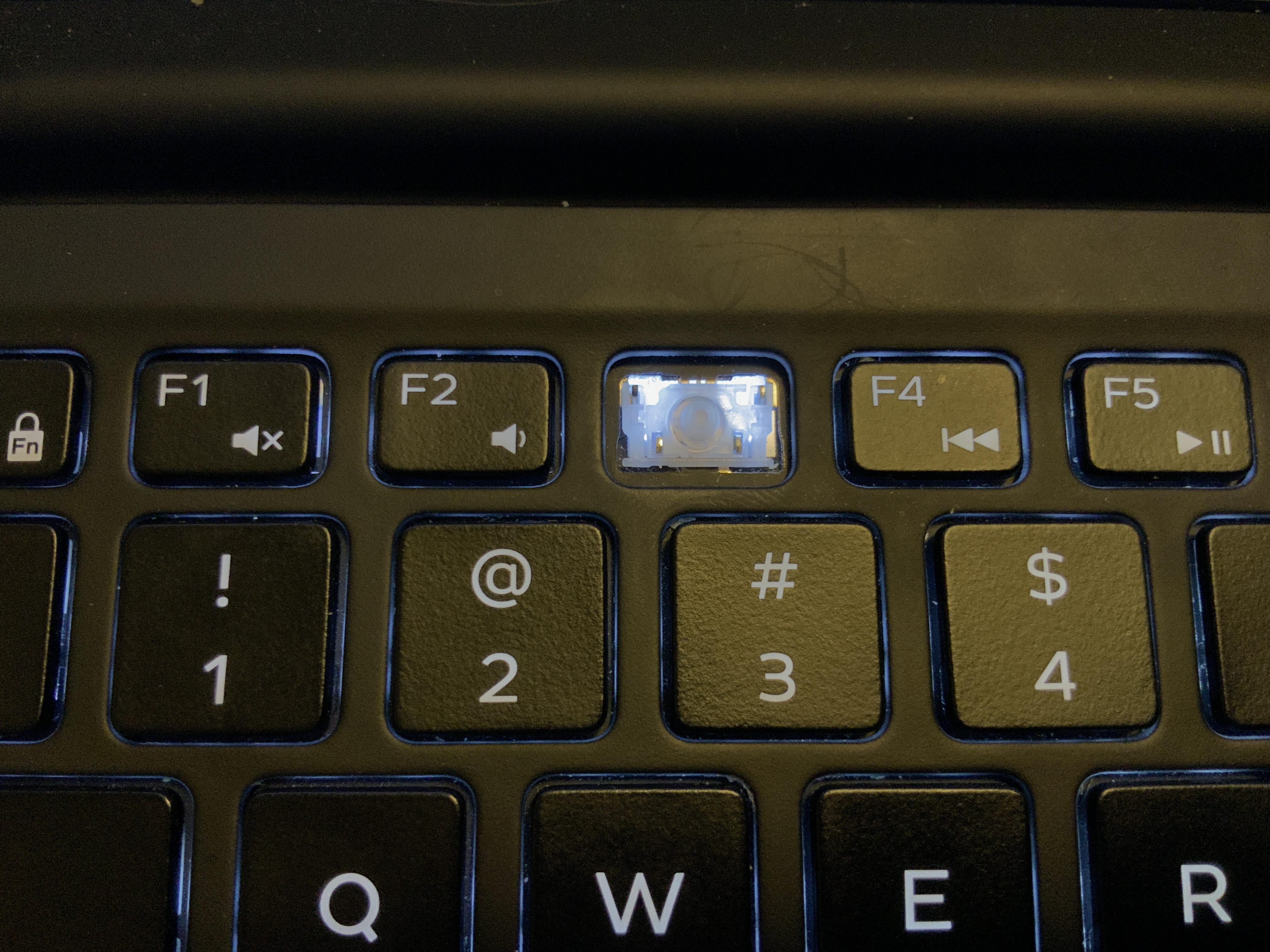 Broken keyboard key r/Dell