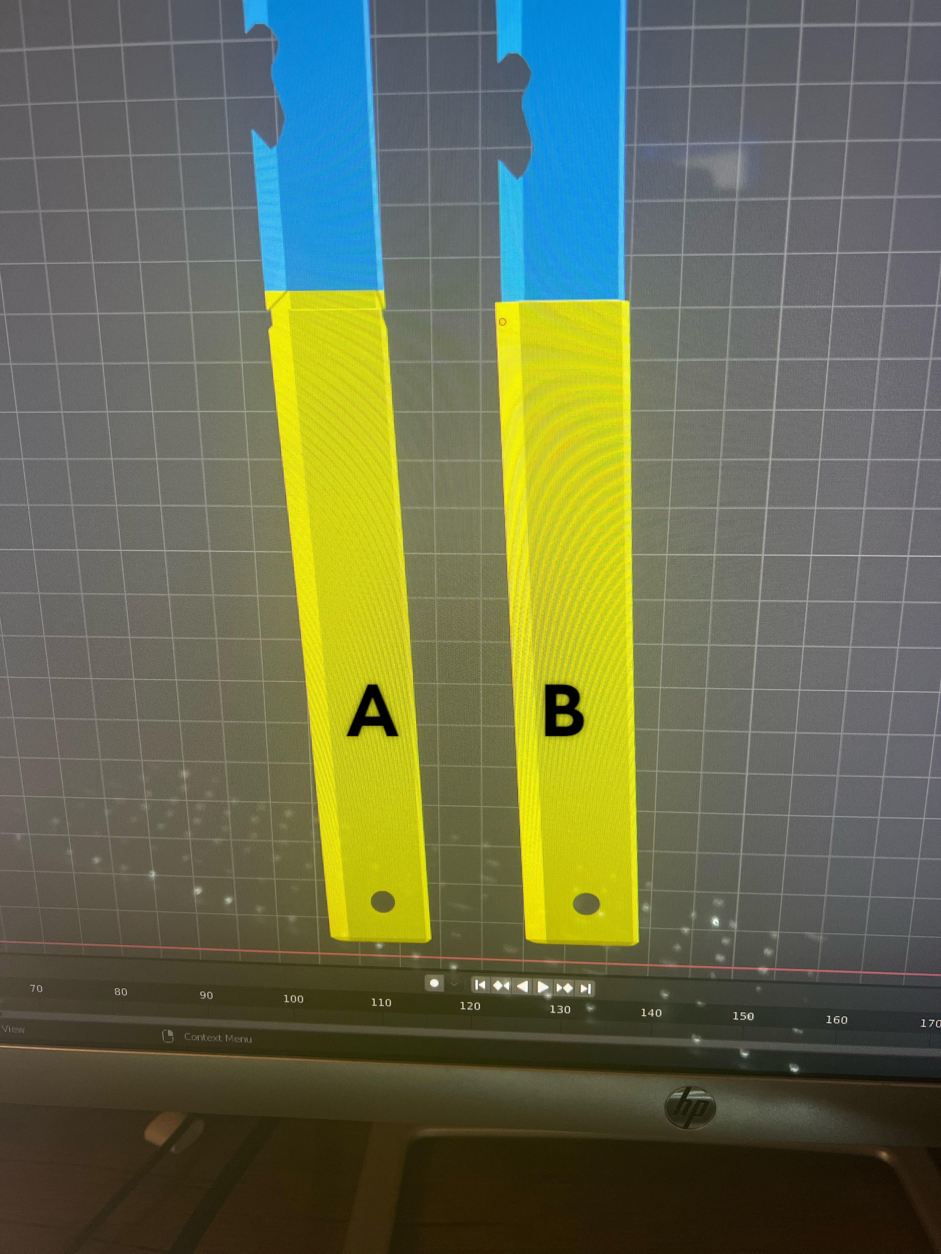 Which Handle looks better? : r/blender