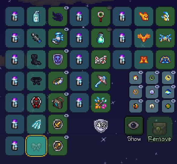 It wasn’t worth the grind it’s void dye r/Terraria