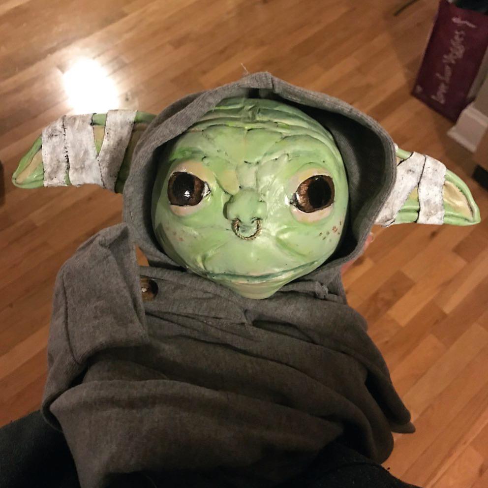 [No Spoilers] Nott the Baby Yoda. I’m making her to carry with me when