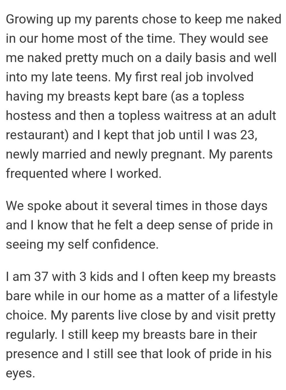 "What does a father feel when he sees his daughter naked?" : InsanePeopleQuora