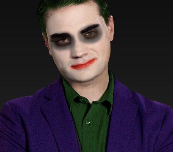 Ben Shapiro reminds me a lot of the joker joker