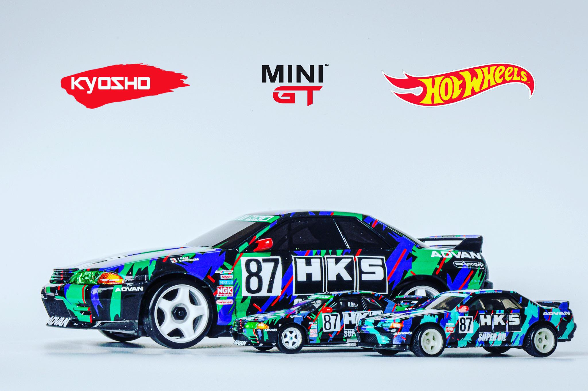 Got my HKS GTR R32 MA020 today and did a photo shoot with my Mini GT