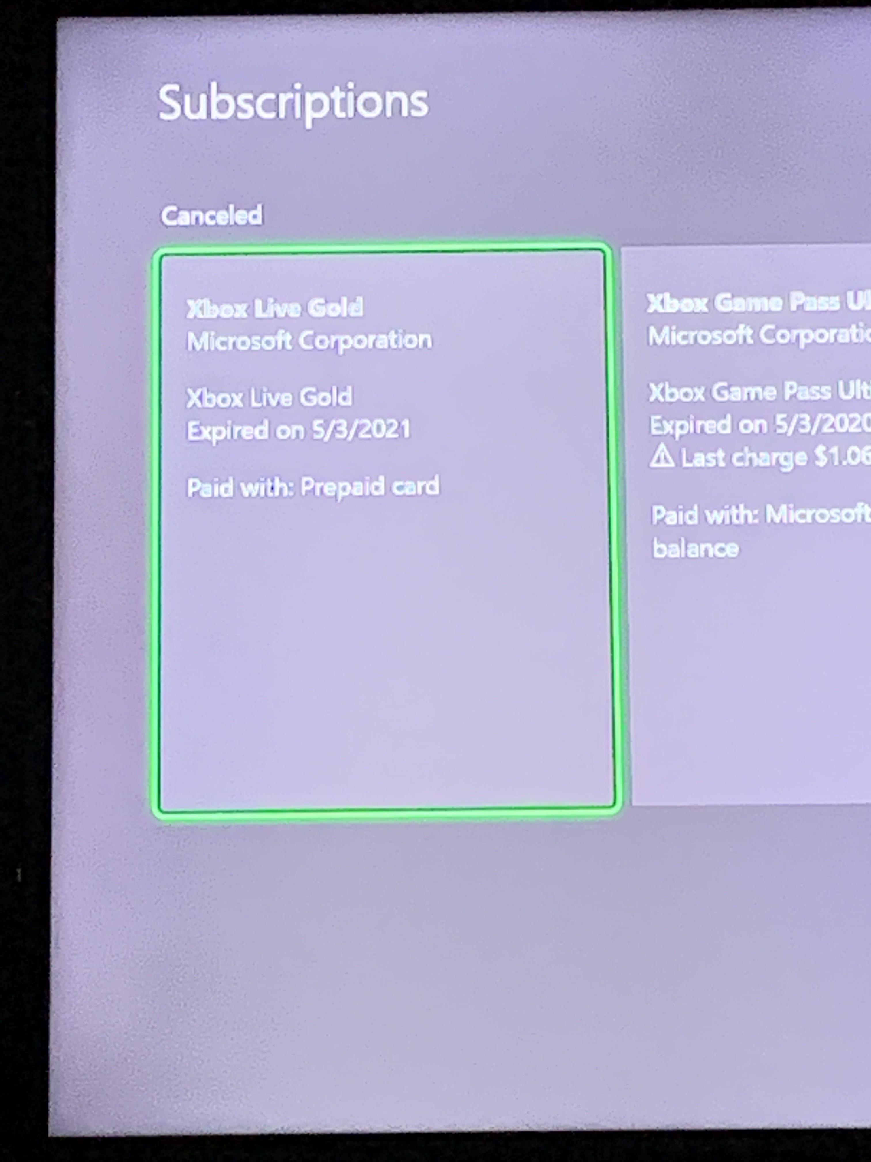 My Xbox live expired a day early and I can’t play online (it’s 5/2/21 today) r/mildlyinfuriating