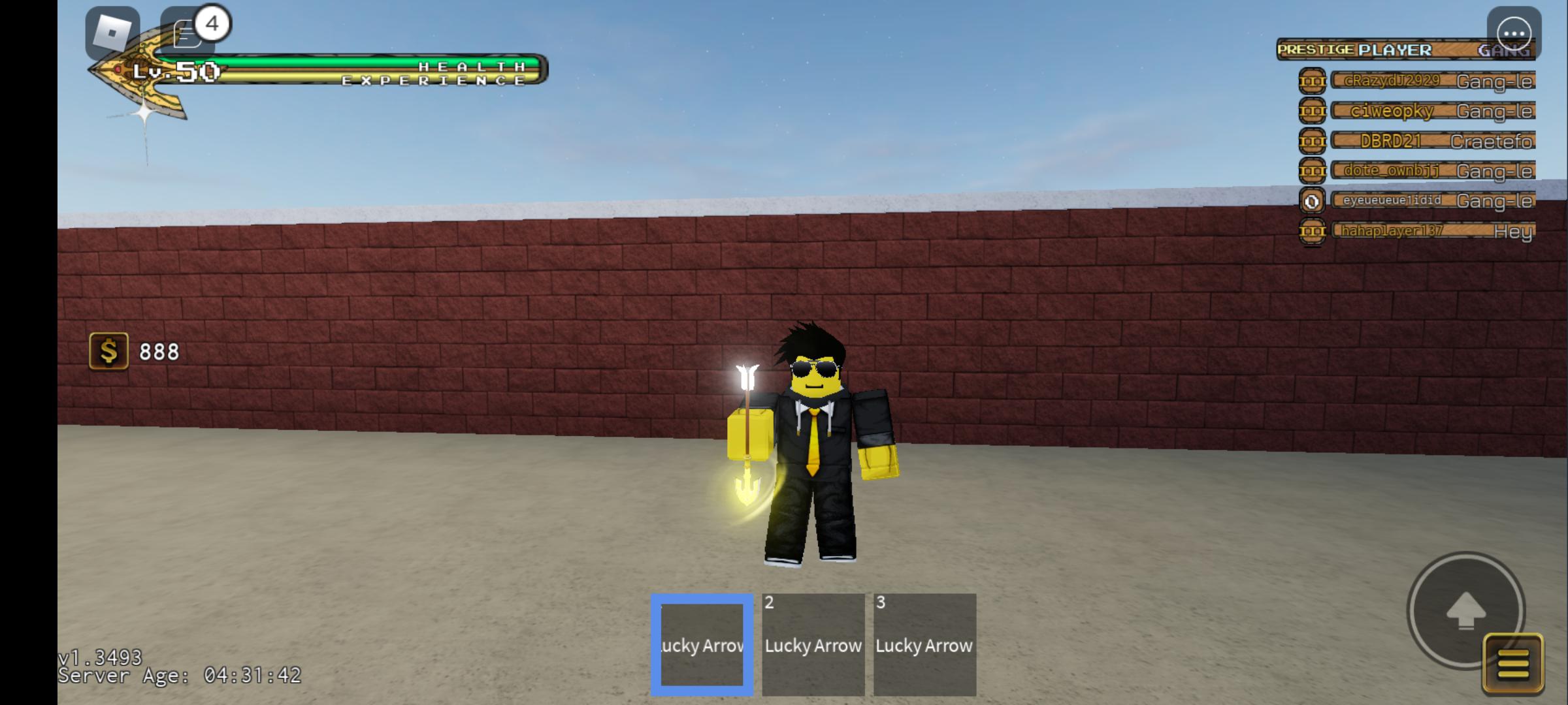 trading 3 lucky arrows r/YBAOfficial