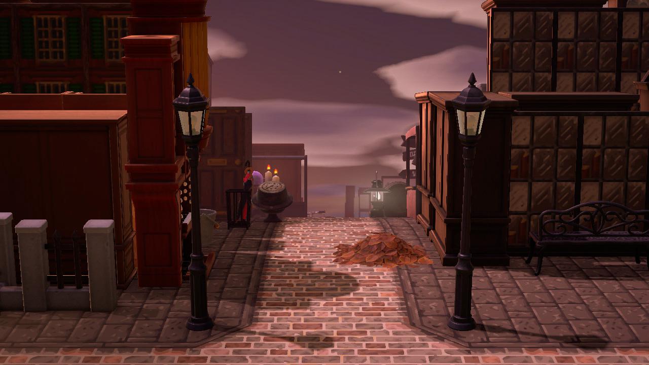 Take a stroll through my Victorian themed island. It is raining so make