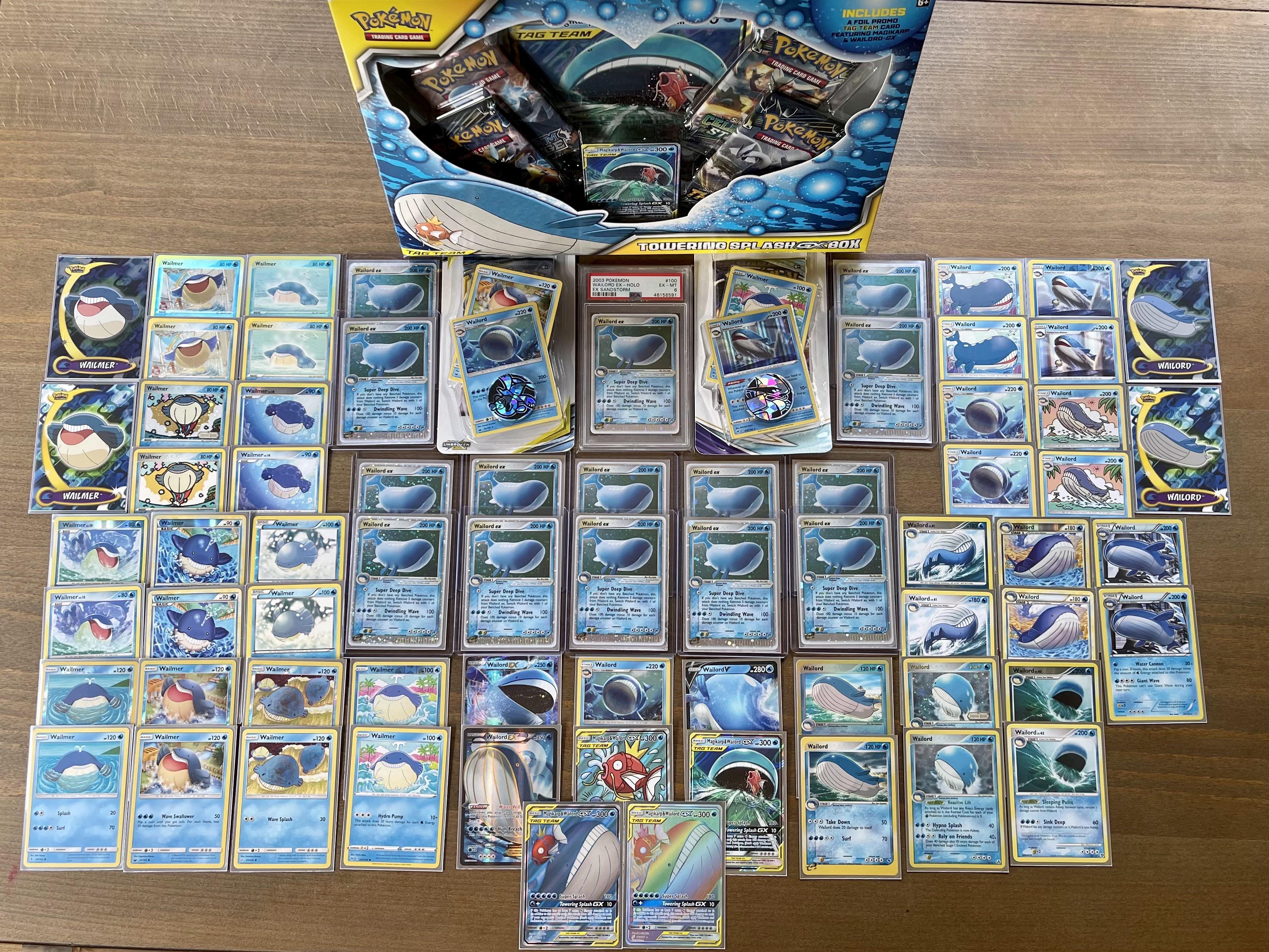Wailmer/Wailord Master Set Everyone needs a favorite Pokémon! r